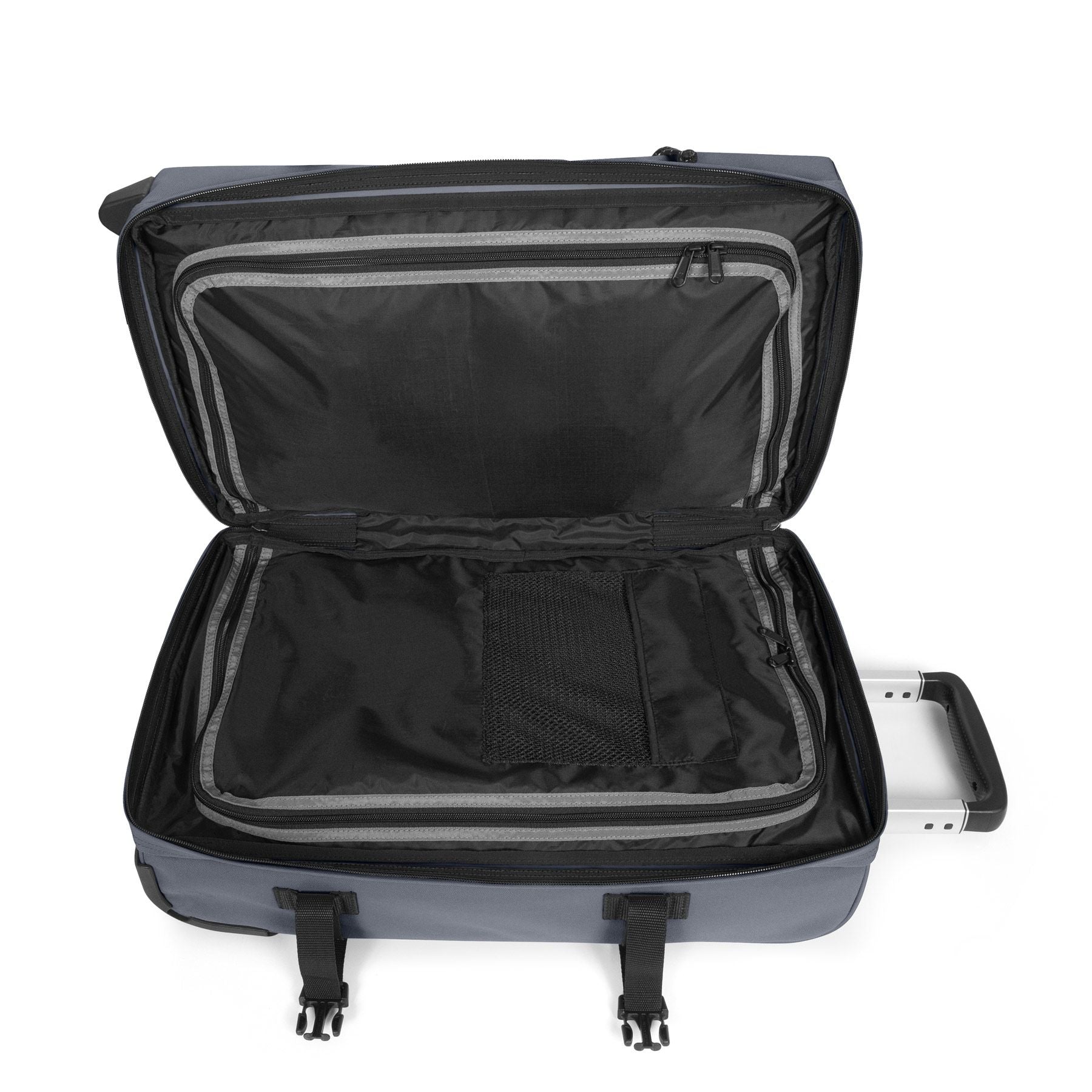 Eastpak Transit'R S Backpack - Stylish Cobble Grey Laptop Bag for School, Work & Travel | Durable & Comfortable Daypack for Students & Professionals