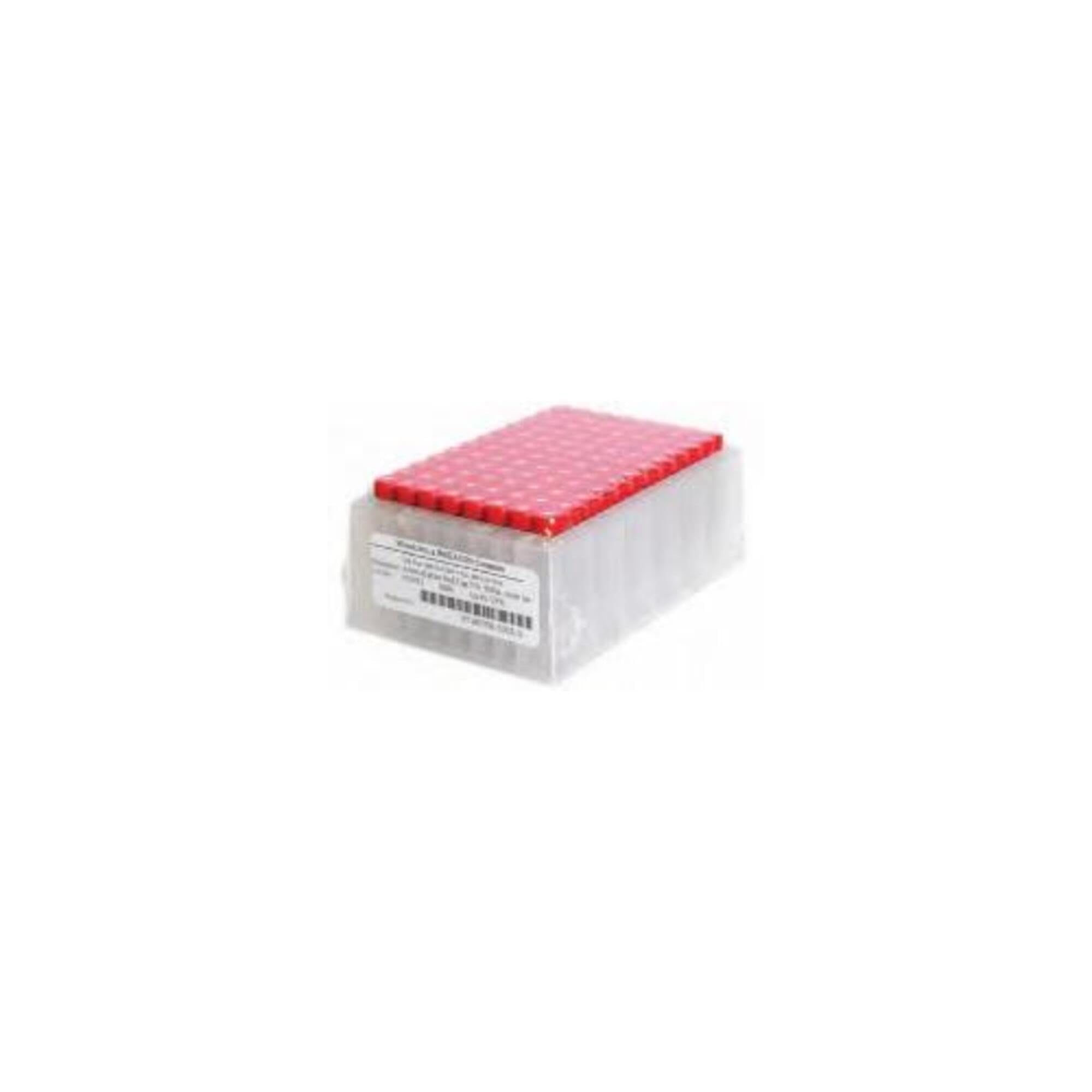 07-1275N-101-A µL-Plates Assembled Kit with Natural Cap, Precut PTFE/Silicone Septa & Conical Inserts - Clear 150µL for PCR, Sample Storage & Lab Analysis