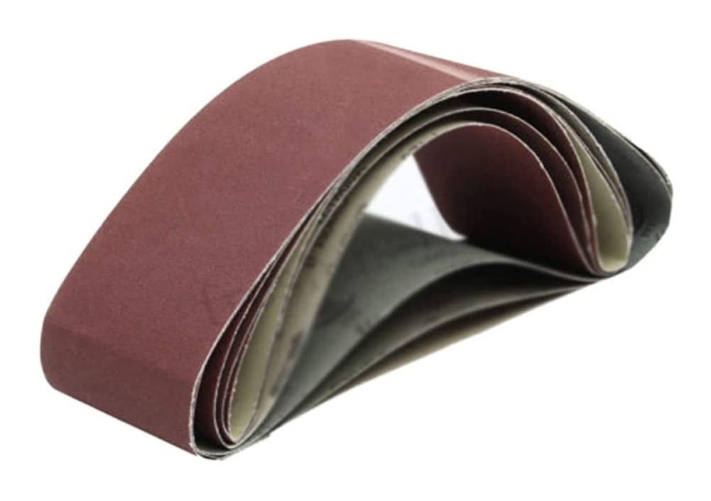 Premium 6-Pack 915x100mm Abrasive Sanding Belts - 180 Grit Anti-Static Durable Polishing Belts for Wood, Metal & DIY Projects - Ideal for Belt Sanders, Grinding & Surface Finishing
