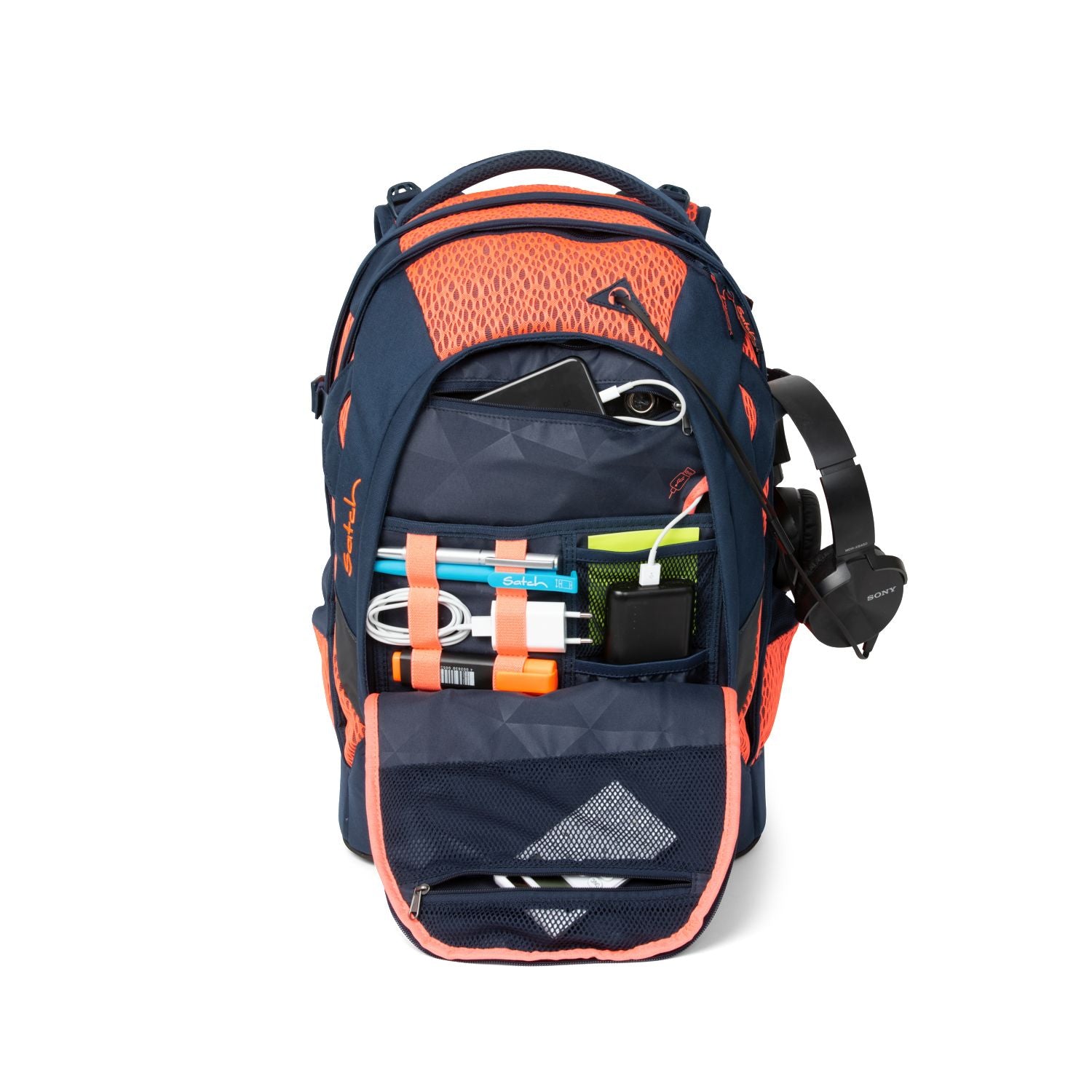 Satch Pack Supernova Mesh Backpack - Limited Edition Waterproof Travel & Hiking Daypack for Men & Women - Perfect for Outdoor Adventures, Commuting & Gym