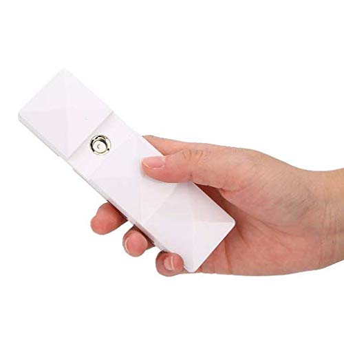 Portable Nano Facial Mister - Cool Mist Hydrating Face Steamer for Skin Care, Makeup & Eyelash Extensions | Travel-Friendly Atomization Sprayer (White) - Perfect for Home Spa, Salon Treatments & On-the-Go Hydration