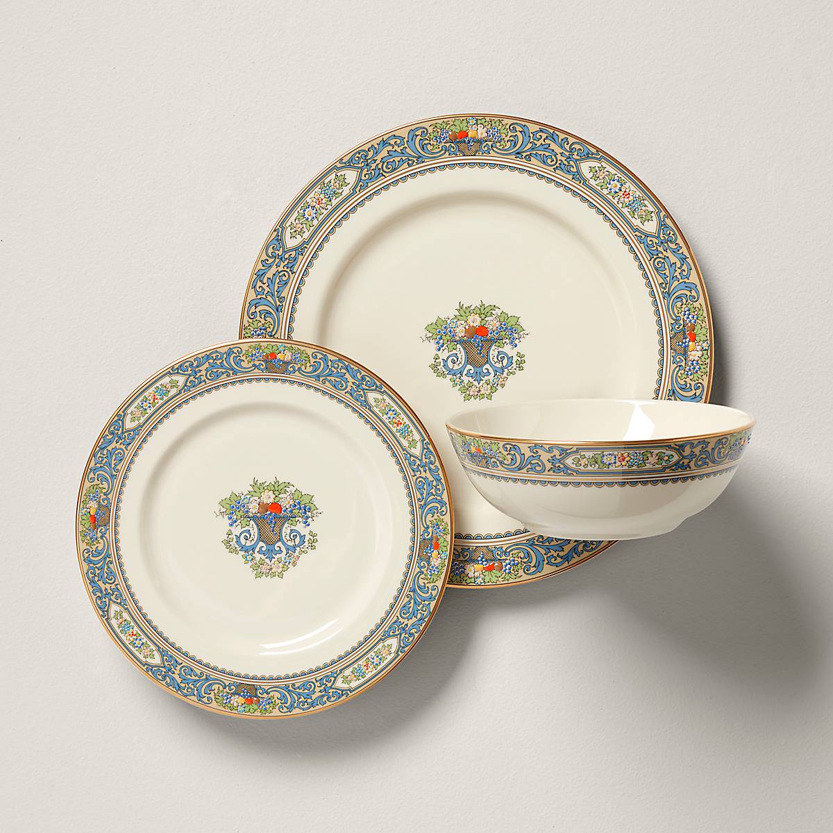 Autumn 3-Piece Place Setting - Elegant Dinnerware Set for Fall Table Decor | Perfect for Thanksgiving, Harvest Parties & Cozy Family Dinners