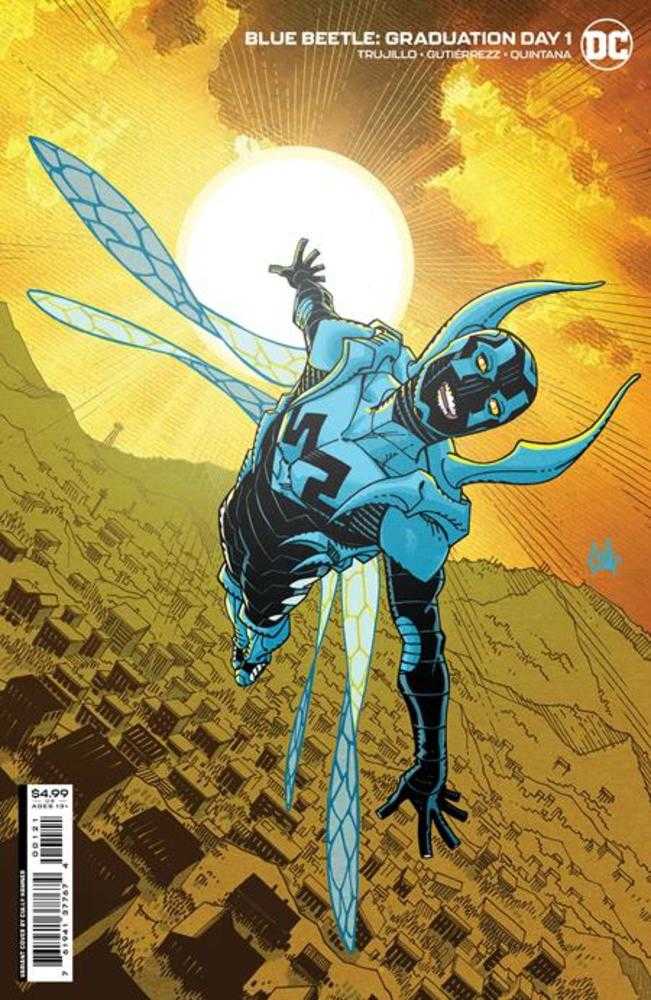 Blue Beetle Graduation Day #1 (Of 6) Cover B Cully Hamner Card Stock Variant - Comic Book Collector's Edition for Graduation Gifts & Superhero Fans