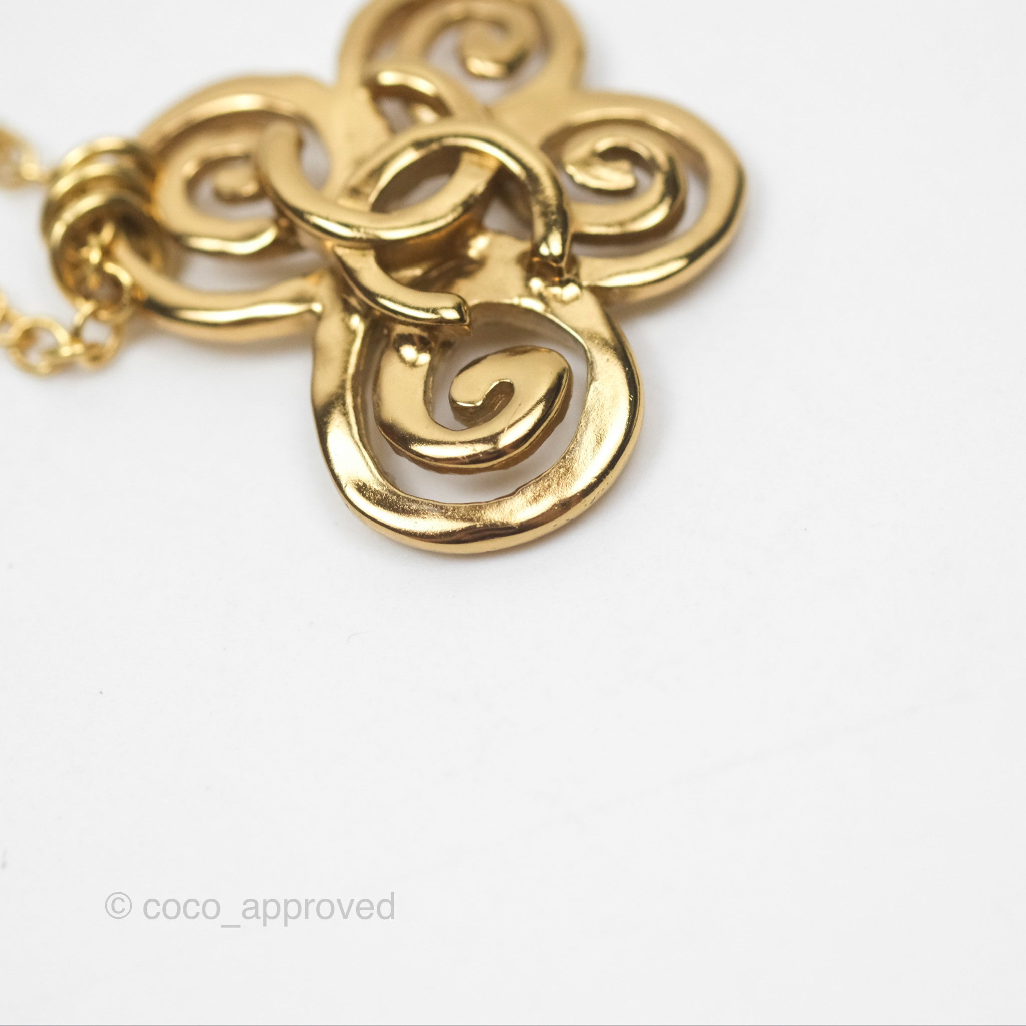 Chanel CC Butterfly Pendant Necklace in Gold Tone - 22S Collection | Elegant Jewelry for Women, Perfect for Parties, Weddings & Special Occasions