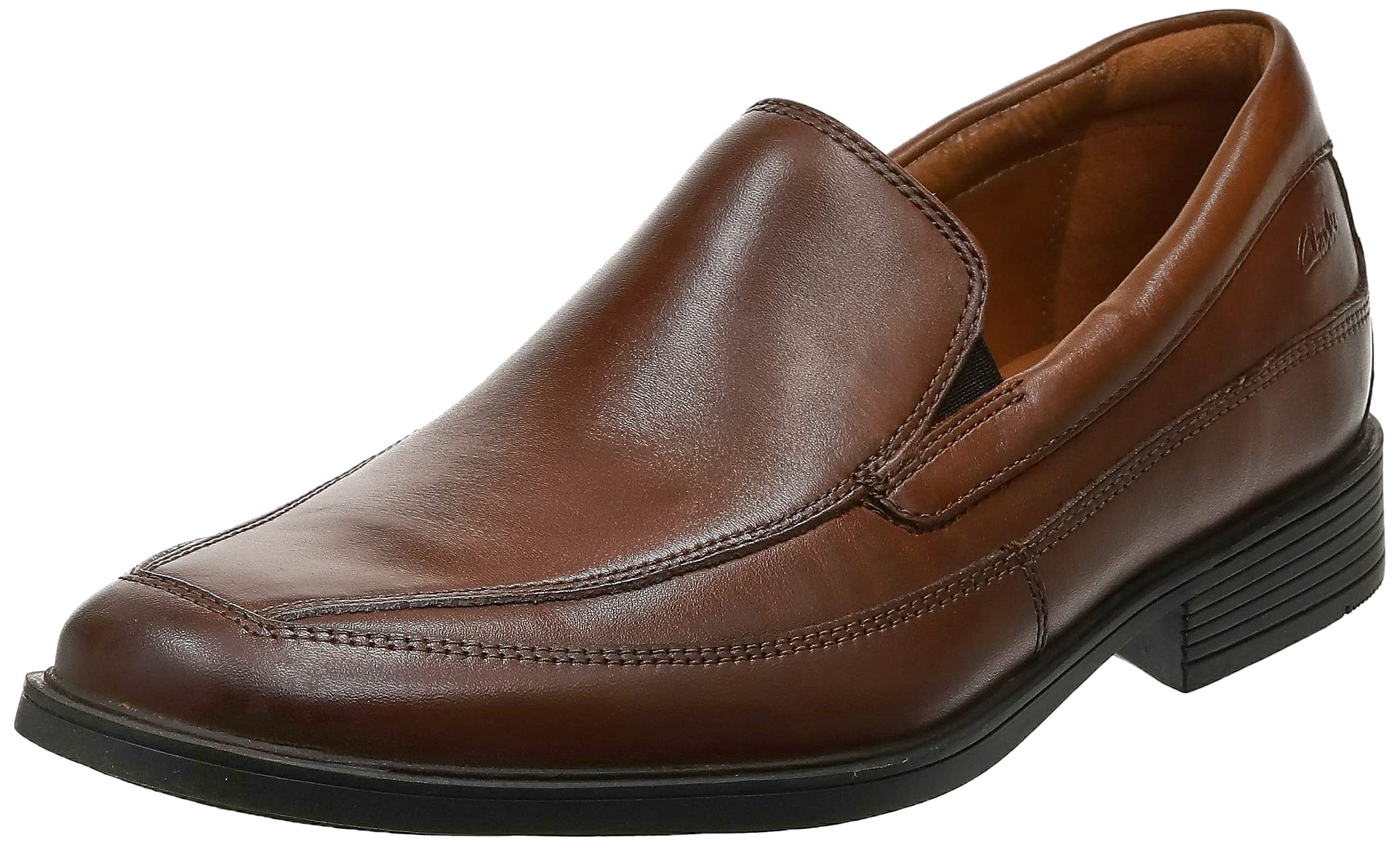 Clarks Men's Tilden Free Slip-On Loafers - Comfortable Casual Shoes for Work, Travel & Everyday Wear