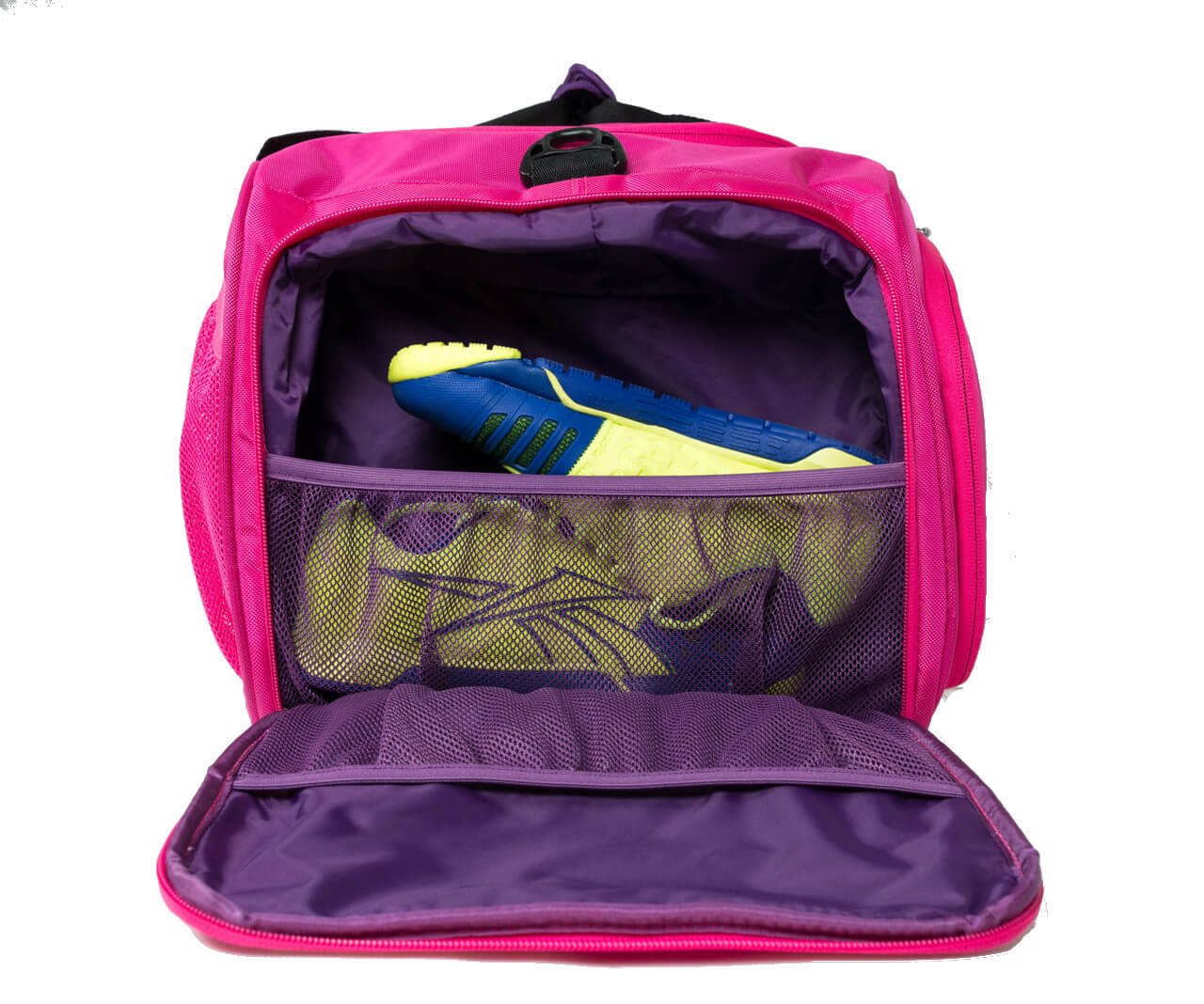 6 Pack Fitness Beast Duffle Bag with Insulated Meal Management System - Gym Workout Bag for Men & Women - Perfect for Bodybuilding, Travel & Sports Gear Storage
