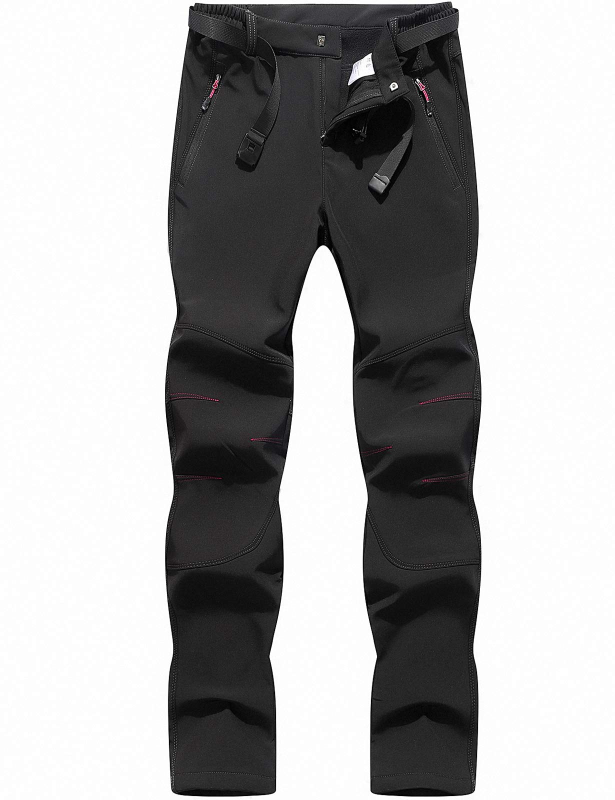 DAFENGEA Women's Waterproof Snow Ski Pants - Windproof Fleece-Lined Softshell Winter Pants for Skiing, Snowboarding & Hiking - Perfect for Outdoor Winter Sports & Cold Weather Activities