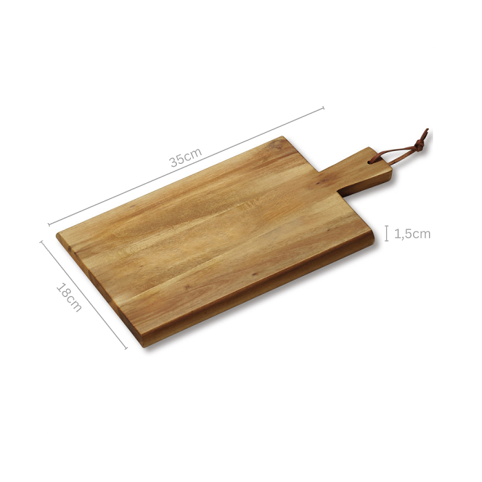 Premium Acacia Wood Cutting Board Set - Durable Chopping & Serving Boards in Various Sizes - Perfect for Kitchen Prep, Charcuterie & Entertaining