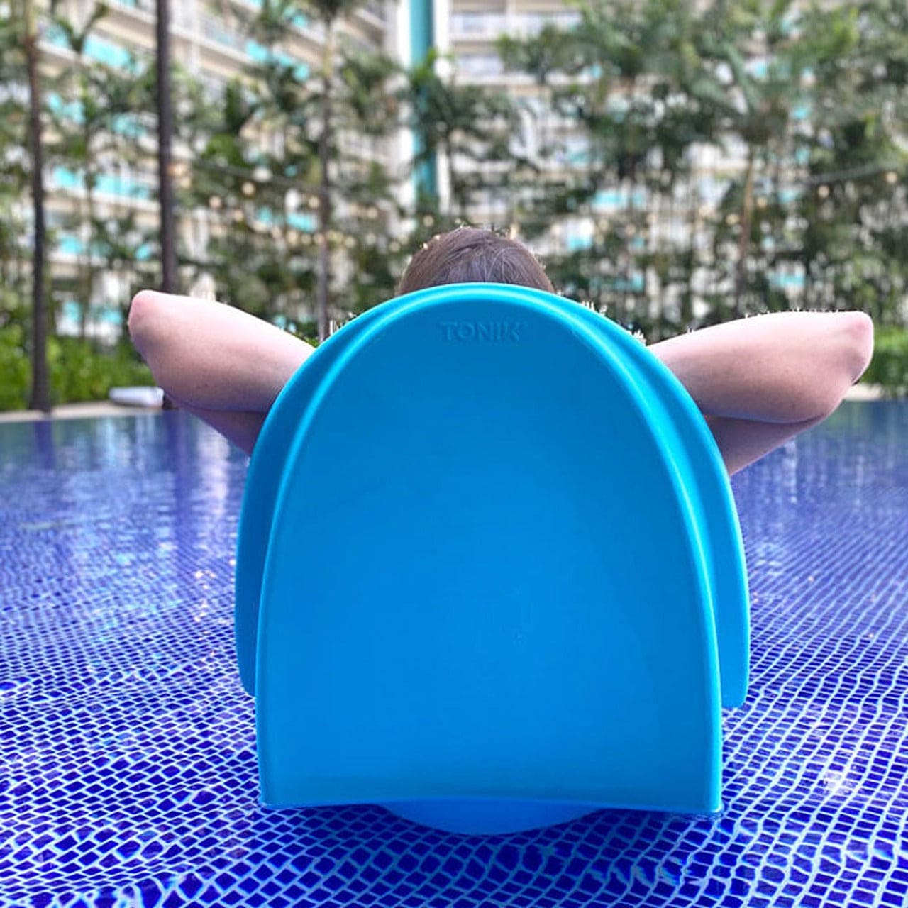 BIKINI Pool Chaise Lounger Chair - Comfortable Outdoor Lounge Chair for Swimming Pool, Beach & Backyard Relaxation