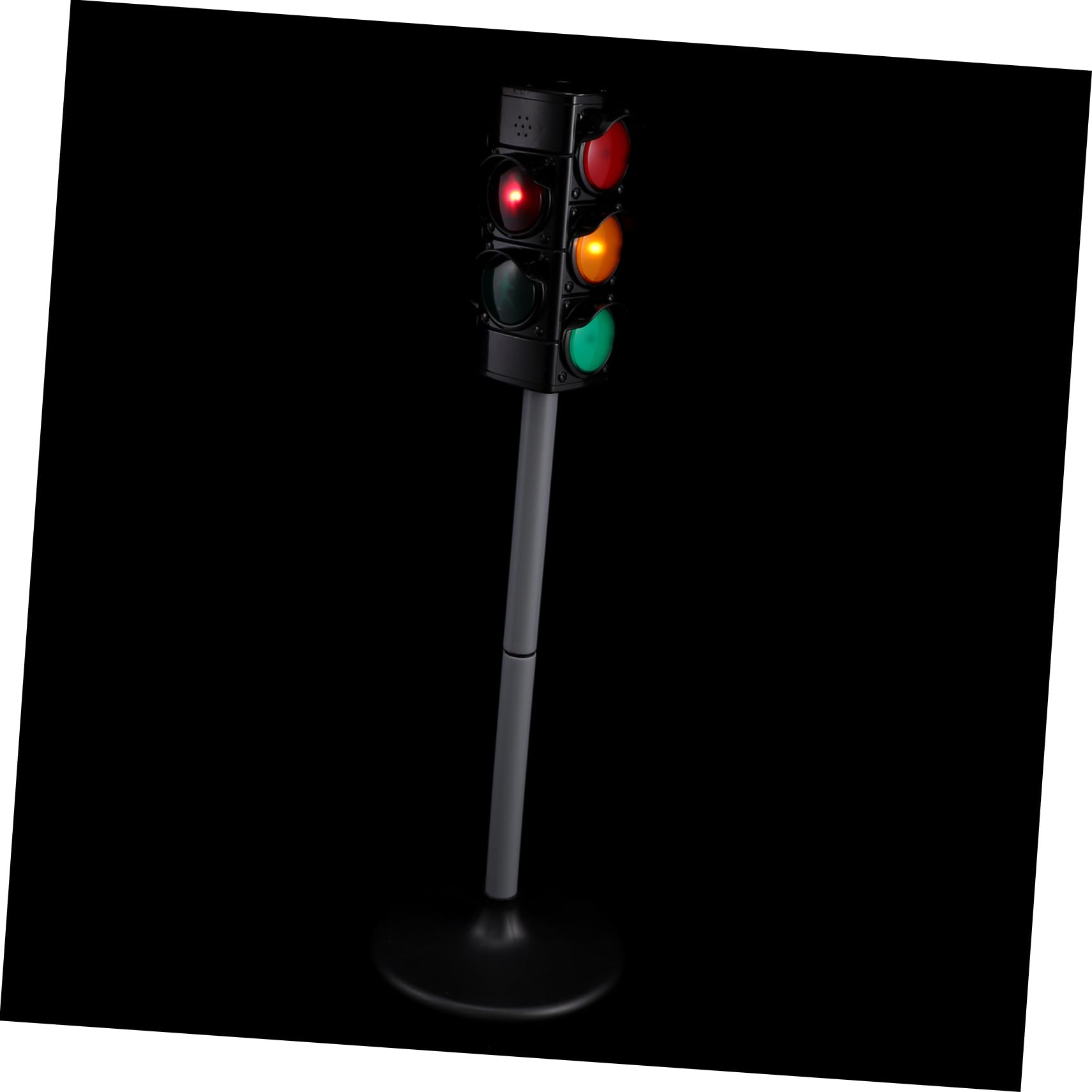 Miniature Traffic Sign Toy Set - Educational Road & Crosswalk Signs for Kids, ABS Plastic Traffic Light Model - Perfect for Learning, Playtime & DIY Road Scenes