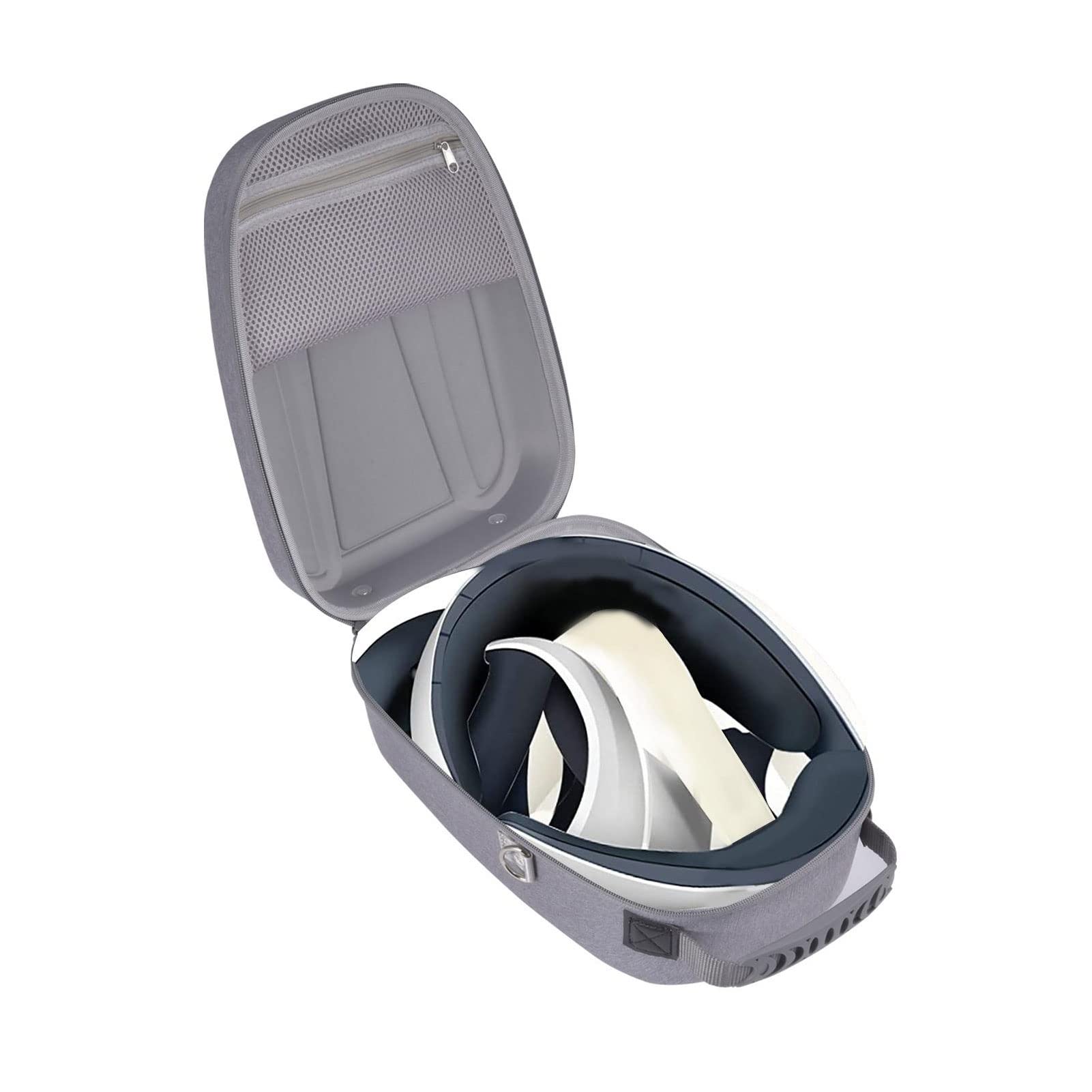 VR2 Hard Carrying Case - Protective Storage Bag for PSVR2 Headset & Controllers | Shockproof Travel Case for VR Gaming Accessories | Perfect for Home Use & Travel (Grey)