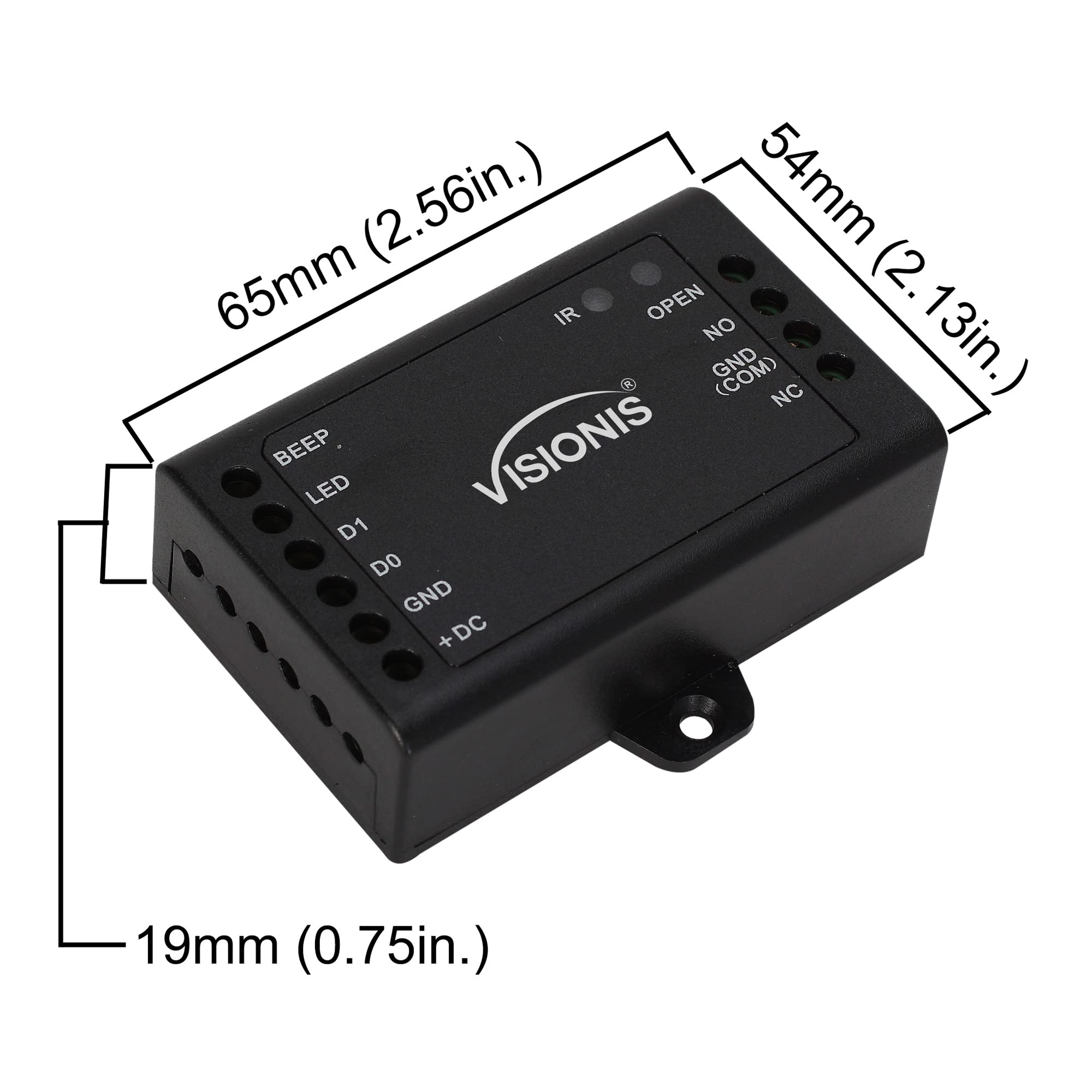 Visionis FPC-5322 Single Door Access Control System - 300lbs Magnetic Lock with VIS-3002 Indoor Keypad Reader (Standalone Mini Controller, Wiegand 26, No Software Required) - Includes EM Cards & Supports 1000 Users - Perfect for Office Buildings, Schools, and Restricted Access Areas