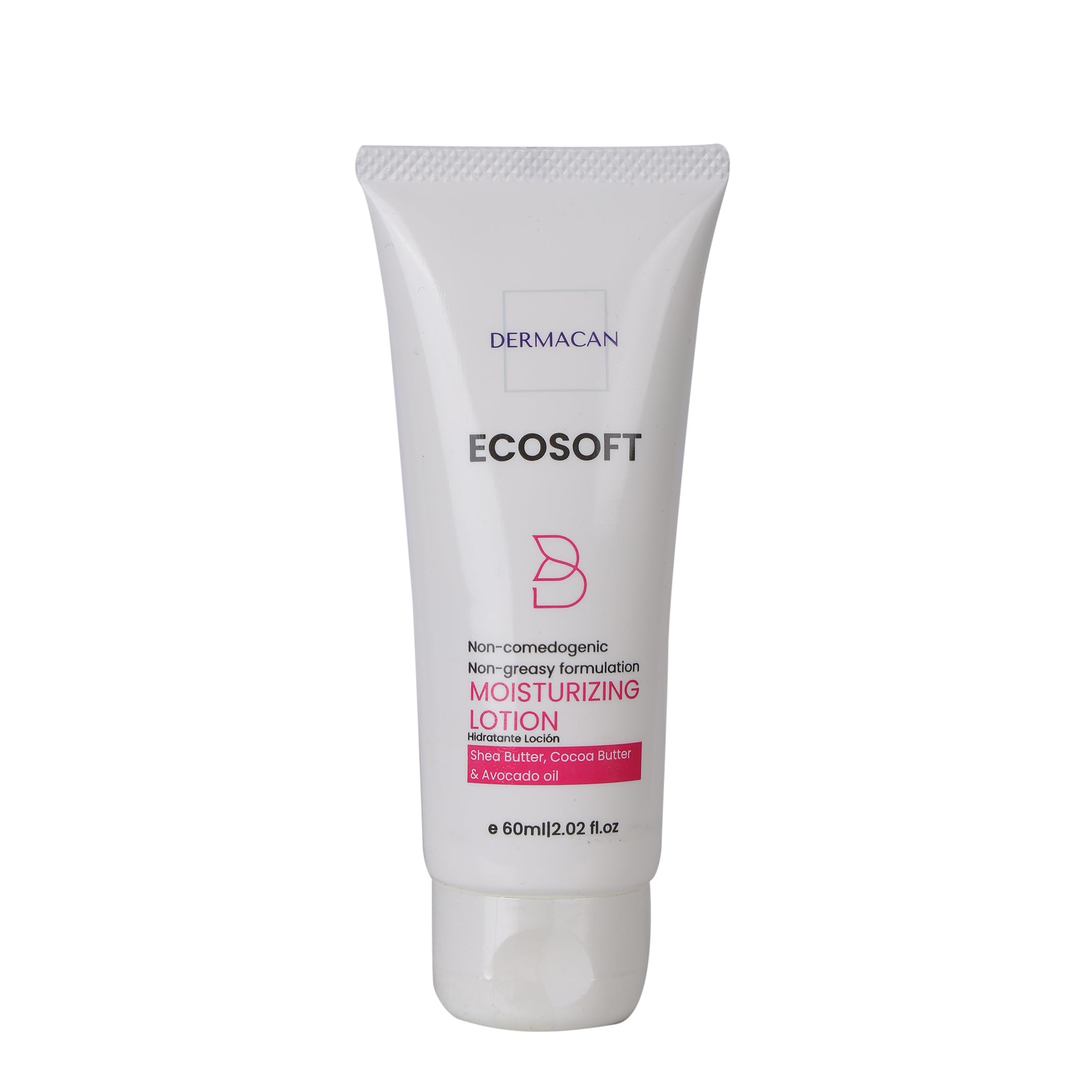 Dermacan Ecosoft All-in-One Daily Moisturizing Face Lotion for Dry, Sensitive Skin | Hydrating & Nourishing | Day & Night Use for Healthy Glow