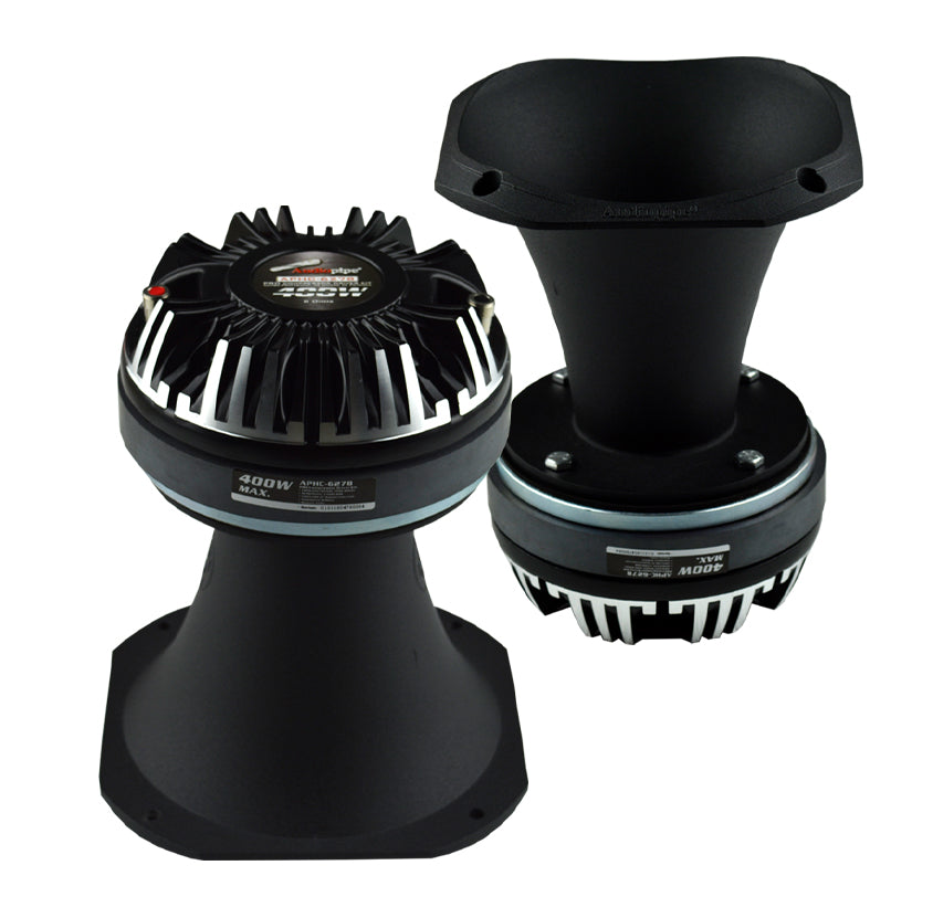 6.2 Inch High Performance Compression Driver Kit (APHC 6278) - Professional Audio Speaker Component for Studio Monitors, PA Systems & Home Theater Installations