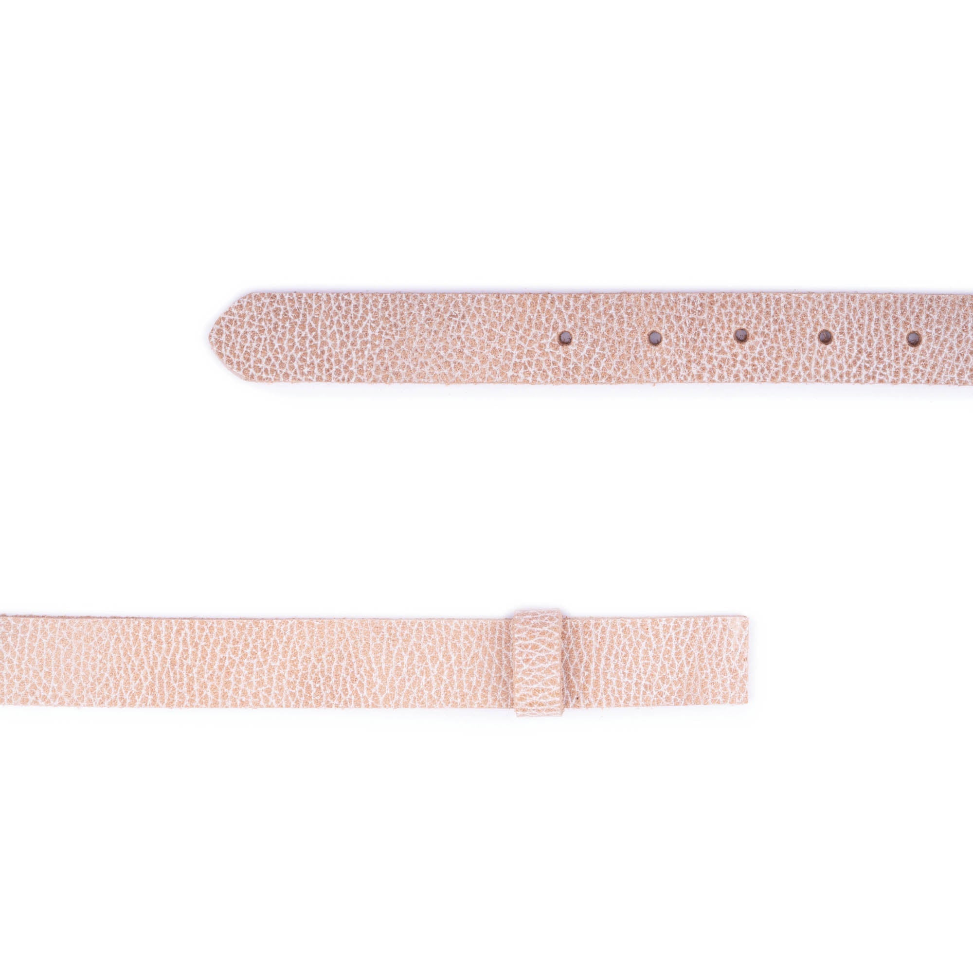 2.5 cm Beige Genuine Leather Belt Strap for Montblanc Buckles - Women's Replacement Accessory - Perfect for Office, Casual Wear & Gift Giving