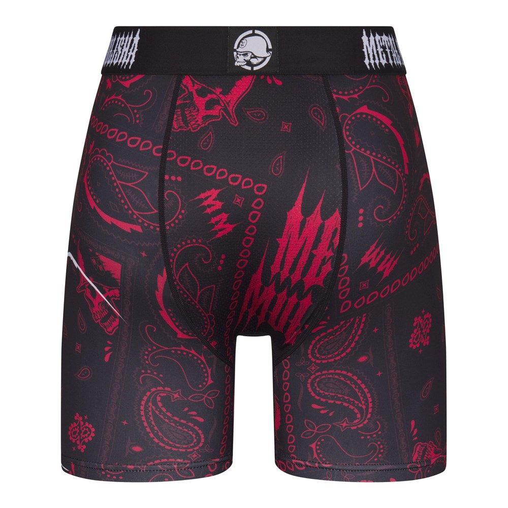 Metal Mulisha Rag 2 Boxer Brief - Men's Performance Underwear for Sports & Workout - Comfortable & Breathable for Gym, Running & Daily Wear