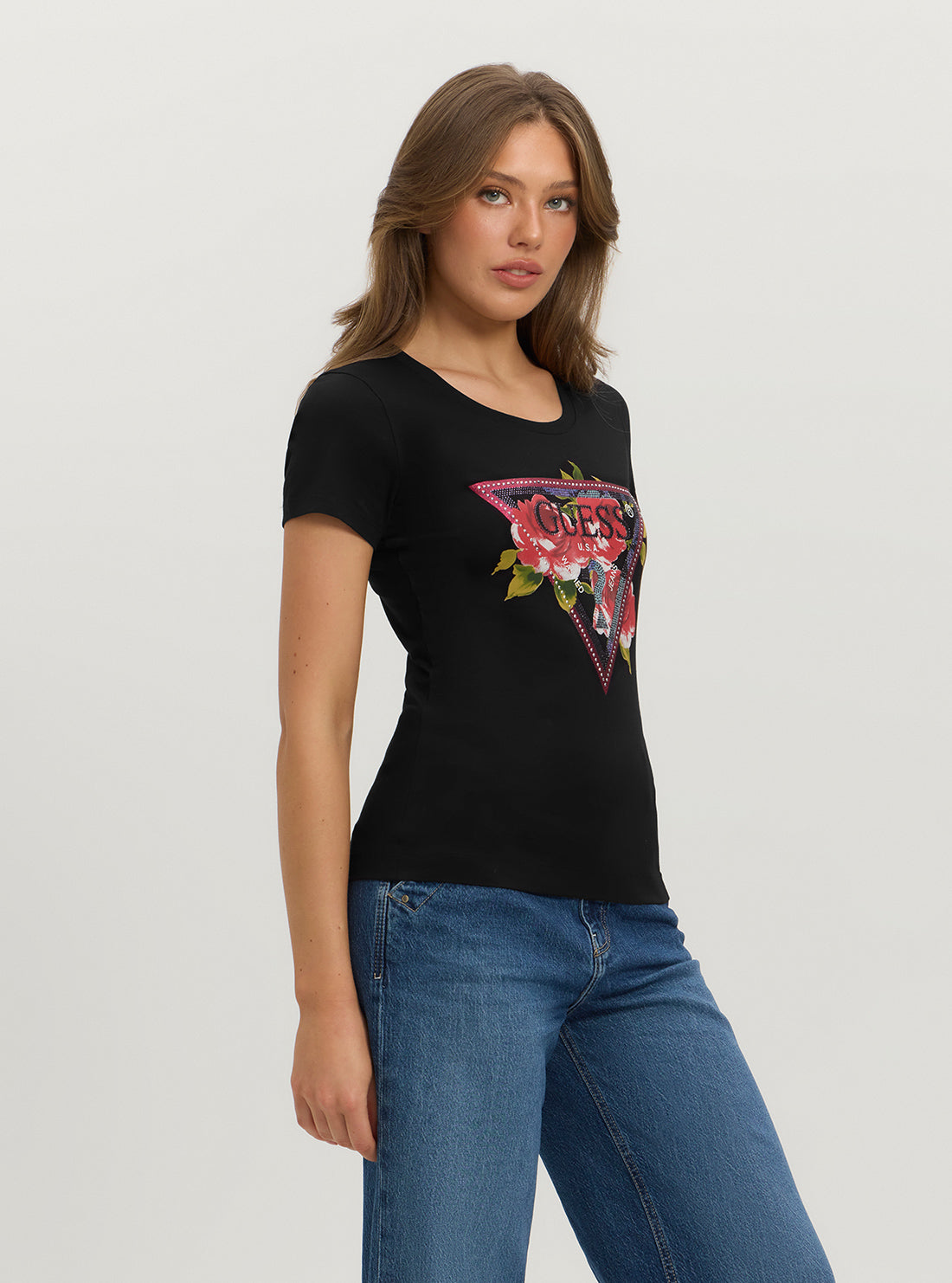 Eco-Friendly Black Roses Logo T-Shirt for Men & Women - Stylish Graphic Tee for Casual Wear, Street Fashion, and Everyday Outfits