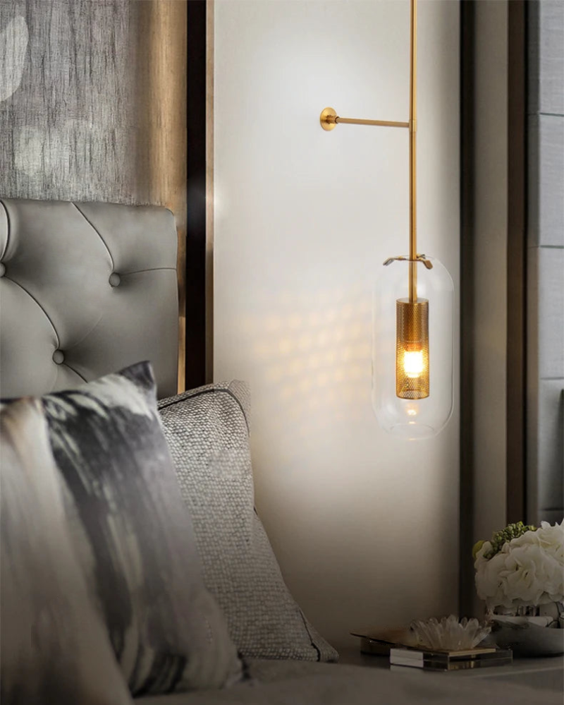 Modern LED Wall Sconce Light Fixture - Adjustable Dimmable Indoor/Outdoor Lighting for Living Room, Bedroom, Patio & Hallway - Sleek Contemporary Design with Warm White Light