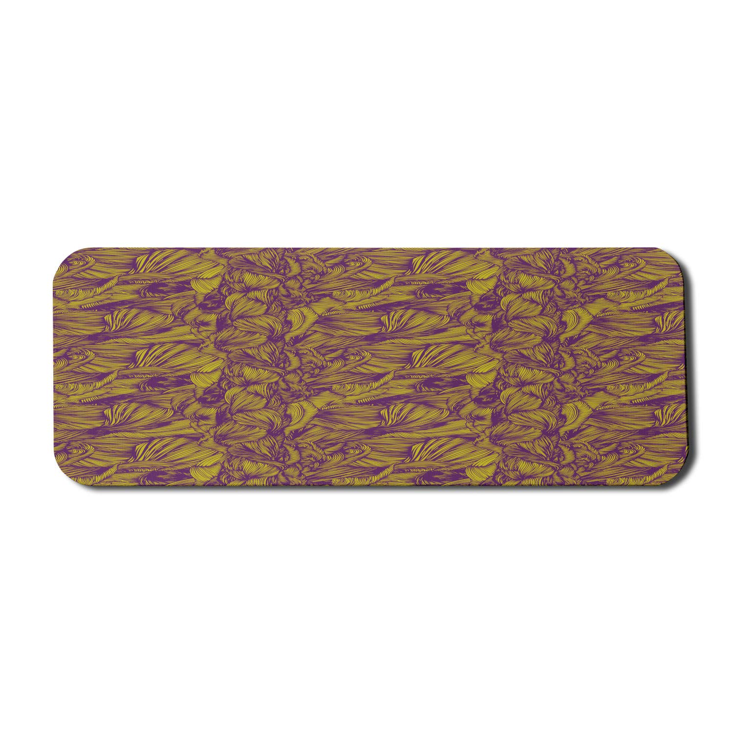 Ambesonne Abstract Computer Mouse Pad - Non-Slip Rubber Gaming Mousepad (31