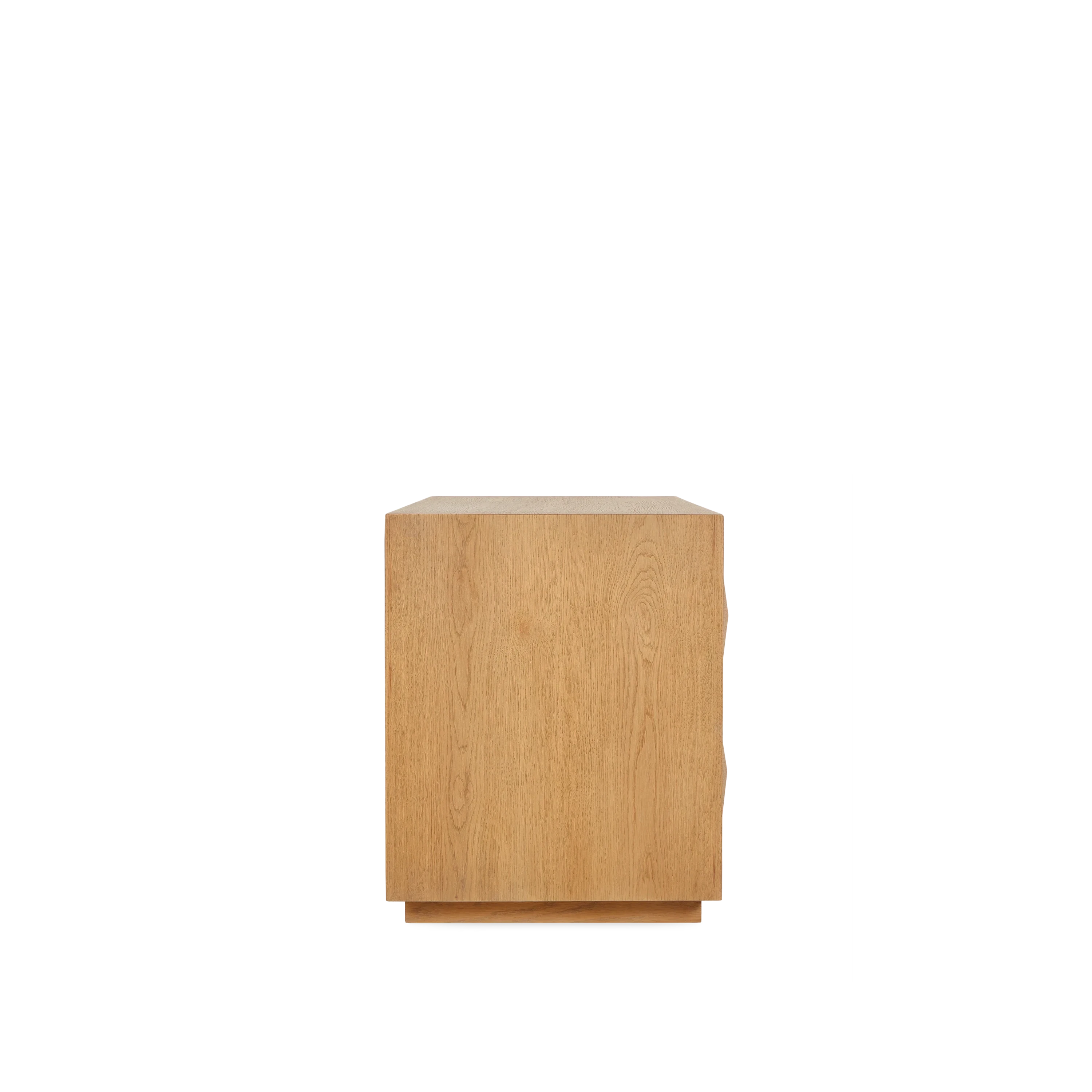 Modern Bruges Nightstand with Drawer - Solid Wood Bedside Table for Bedroom, Living Room & Guest Room - Stylish Storage Solution for Home Decor
