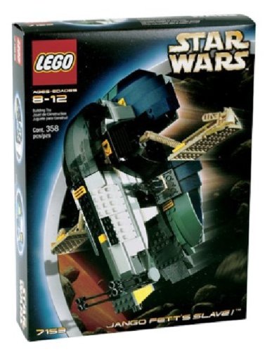 LEGO Star Wars Jango Fett's Slave I 7153 Building Kit - Collectible Model Spaceship for Kids & Adults - Perfect for Display, Play & Star Wars Fans Gifts