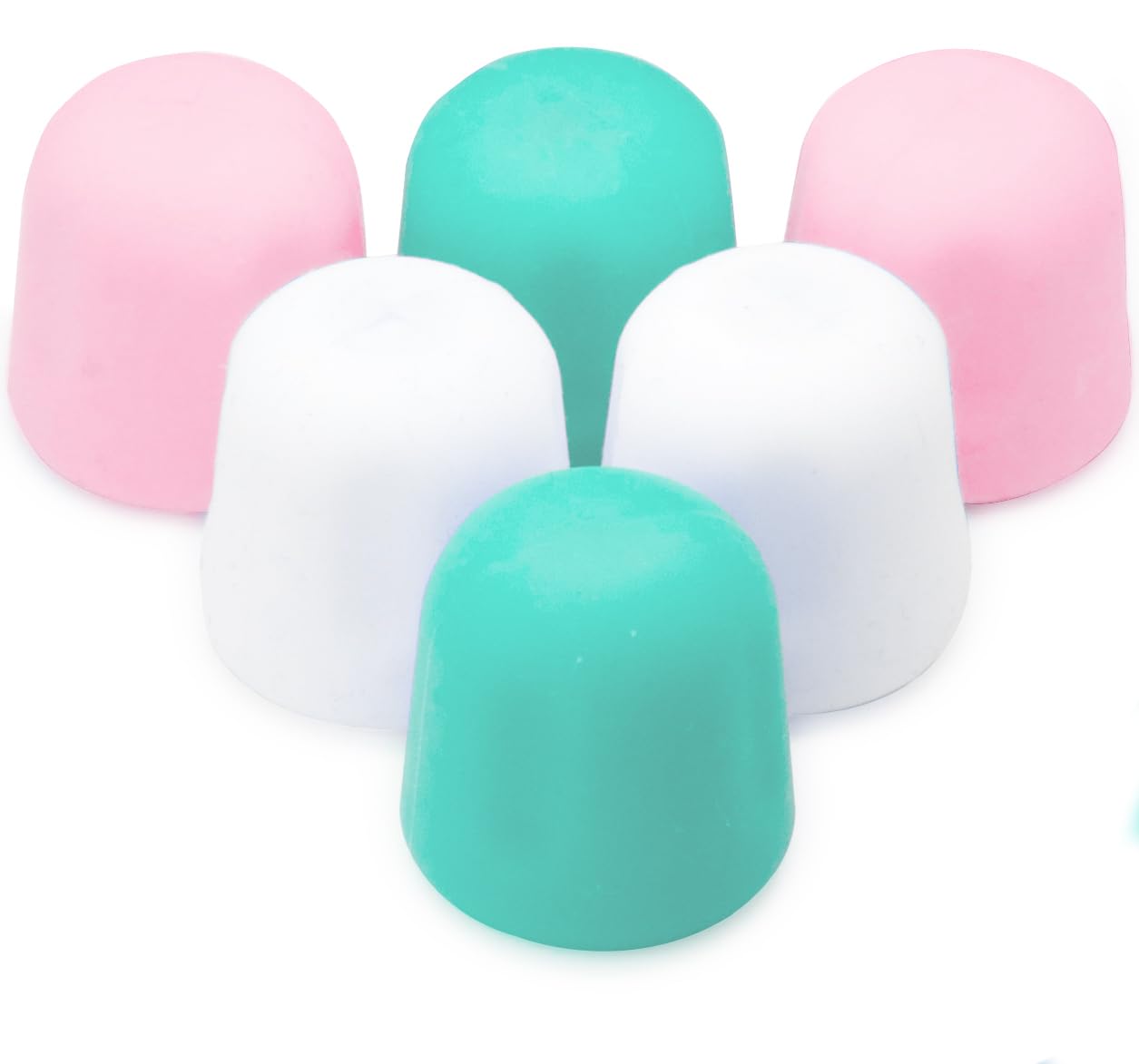 Tilcare Self Closing Toothpaste Caps 6-Pack - No Waste Toothpaste Dispenser for Adults & Kids - Mess-Free, BPA-Free Silicone Toothpaste Toppers - Perfect for Travel, Home & Bathroom Organization