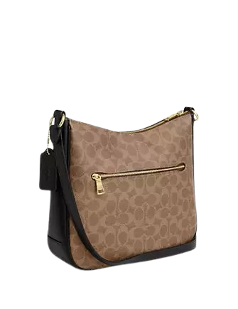 Coach Ellie File Bag in Signature Canvas - Stylish & Durable Work Tote for Office, Travel & Everyday Use