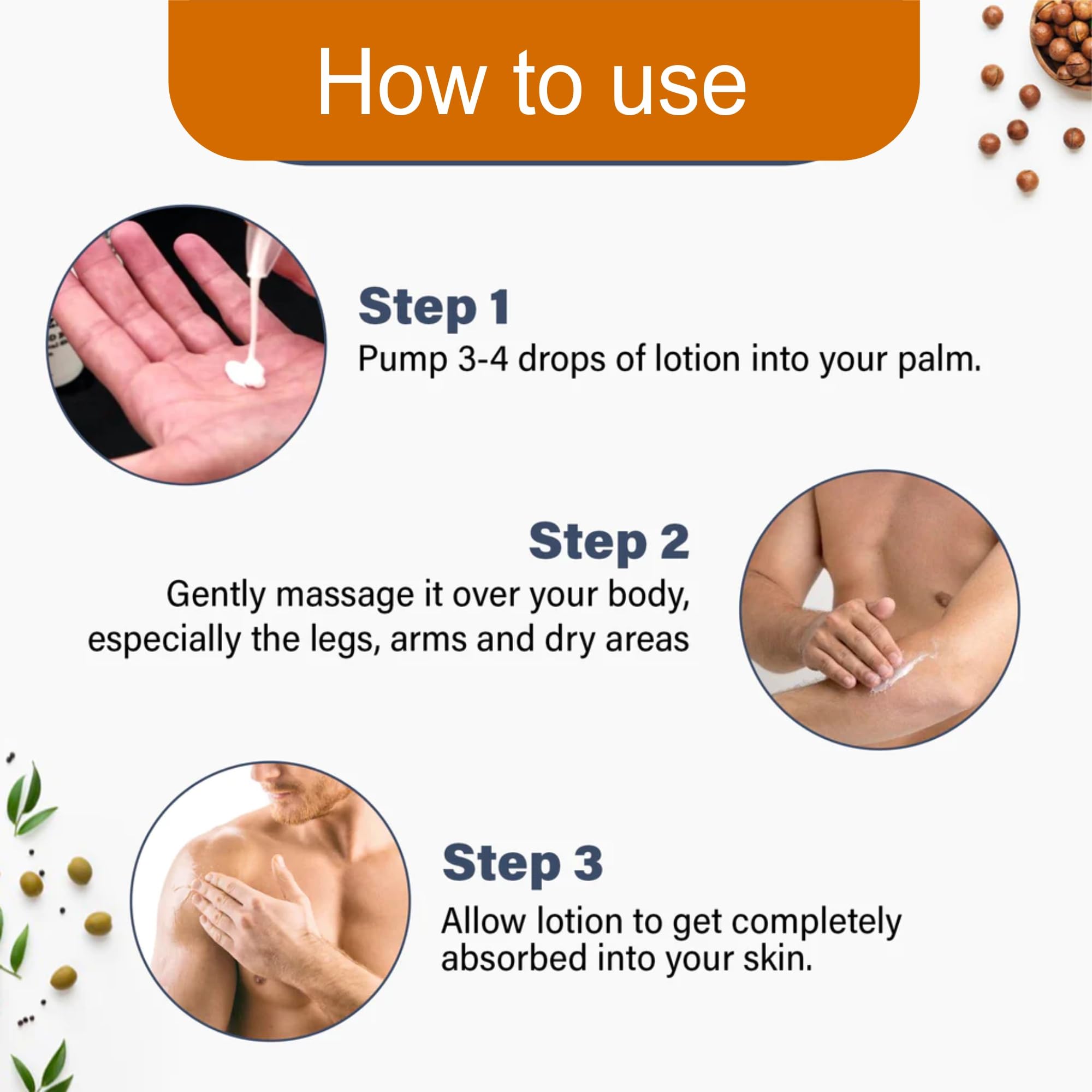 Meghdoot Ayurvedic Deep Moisture Body Lotion - Enriched with Apricot & Almond Oil for Dry, Damaged Skin - 500ml Hydrating Cream for Soft, Glowing Skin - Pack of 1 - Perfect for Daily Skincare Routine & Winter Skin Care