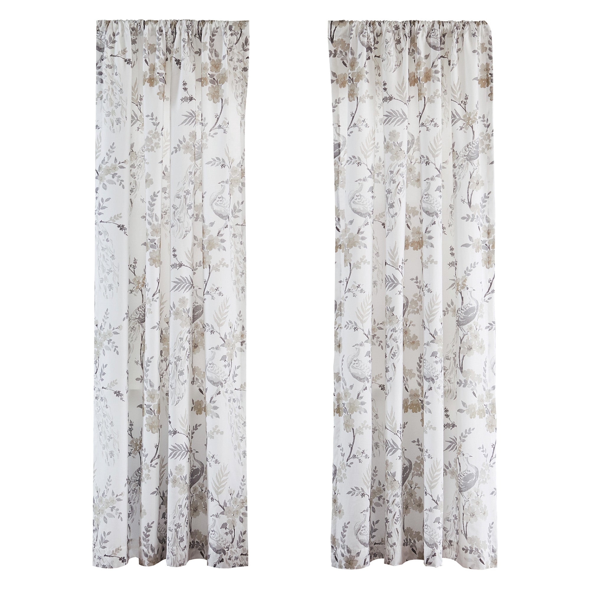 Pisa Drape Panel Set of 2 - Elegant Window Curtains for Living Room & Bedroom - Blackout & Thermal Insulated Drapes for Home Decor