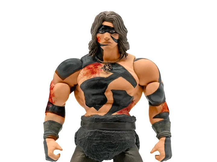Conan The Barbarian ULTIMATES! Action Figure - Conan (War Paint Version) | Collectible Toy for Fans & Display | Perfect for Comic Book Collections, Movie Memorabilia, and Fantasy Decor