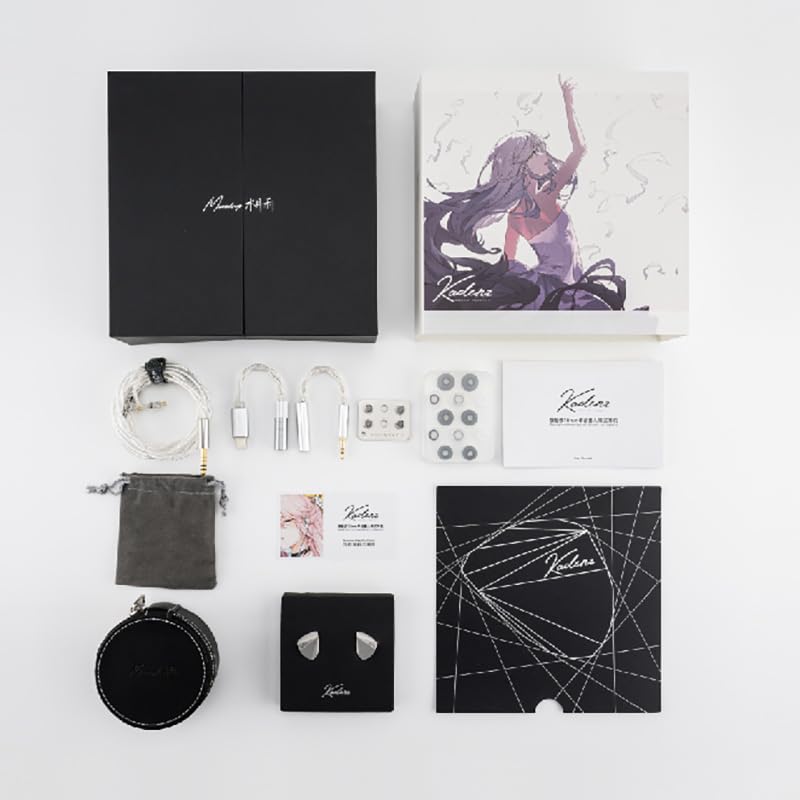 Moondrop Kadenz 10mm Dynamic Driver HiFi In-Ear Headphones with 4.4mm/3.5mm/USB-C Connectors - Premium Sound for Music, Gaming & Travel