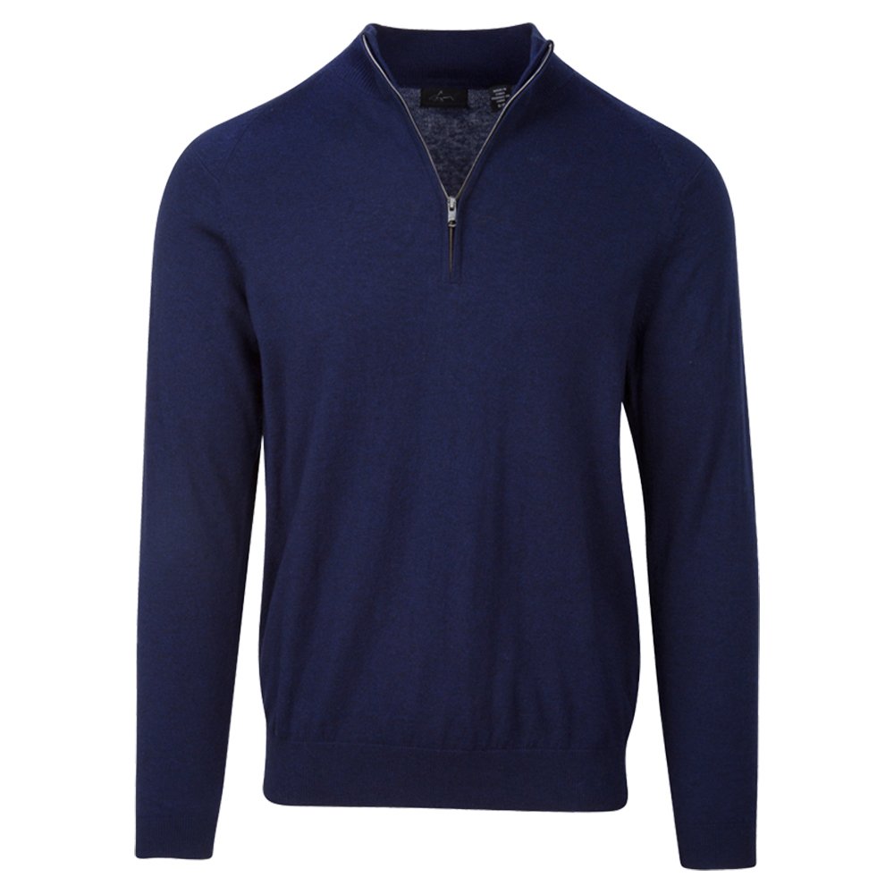 Greg Norman Men's Luxury Blend 1/4-Zip Pullover Sweater - Premium Golf & Casual Wear for Business & Leisure Outings