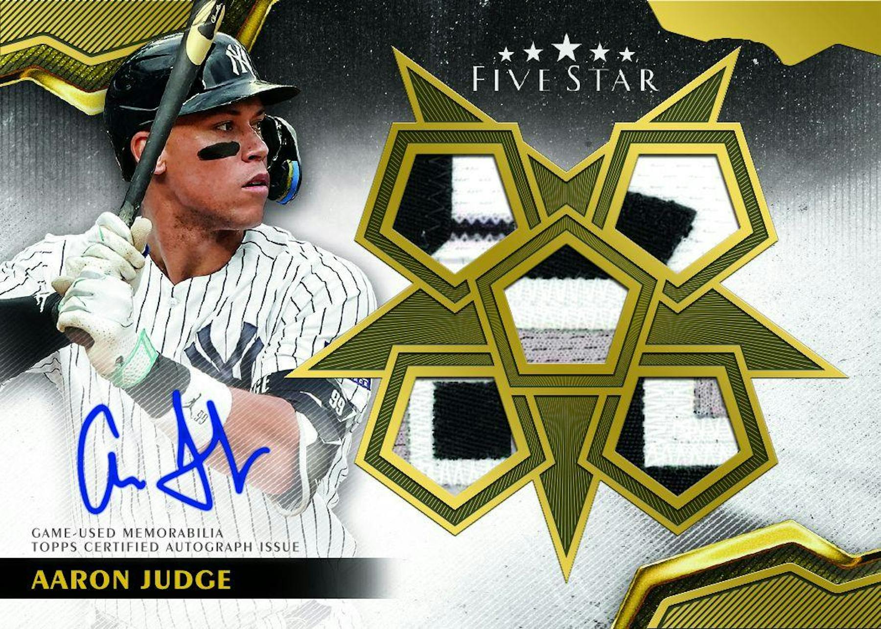 2024 Topps Five Star Baseball Hobby Box - Premium MLB Trading Cards Collection for Collectors & Investors - Perfect for Sports Memorabilia Displays & Fantasy Baseball Enthusiasts