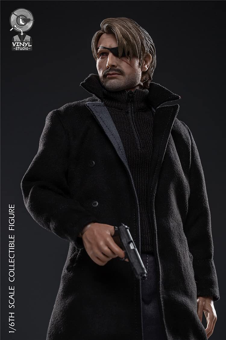 1/6 Scale Vinyl Male Omen Black Caesar Collectible Action Figure - Perfect for Display, Photography, and Anime Collectors