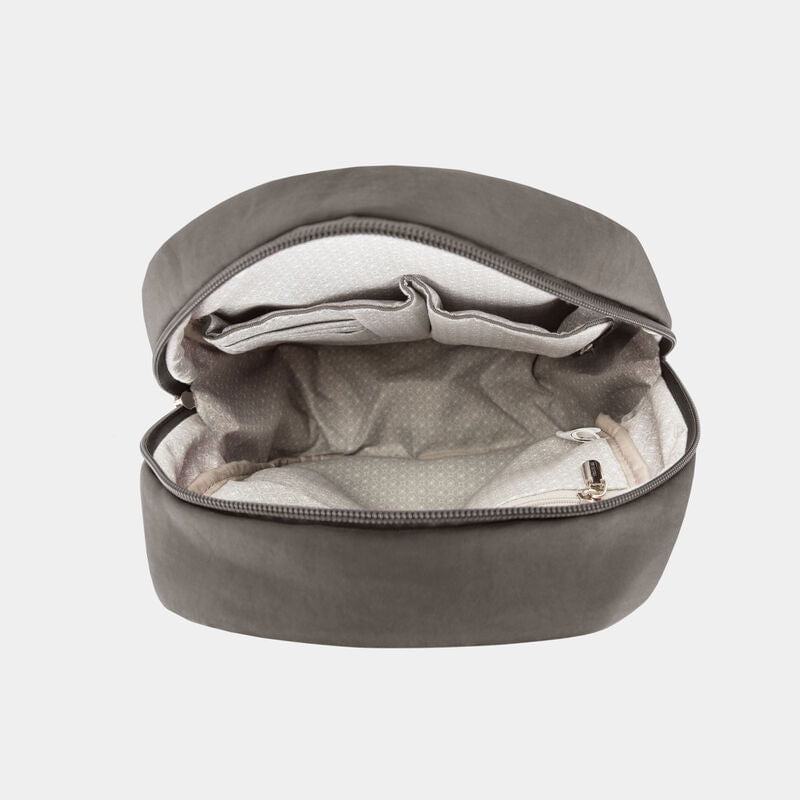 Travelon Anti-Theft Essentials Small Backpack - Secure & Lightweight Crossbody Bag for Travel, Commuting & Daily Use