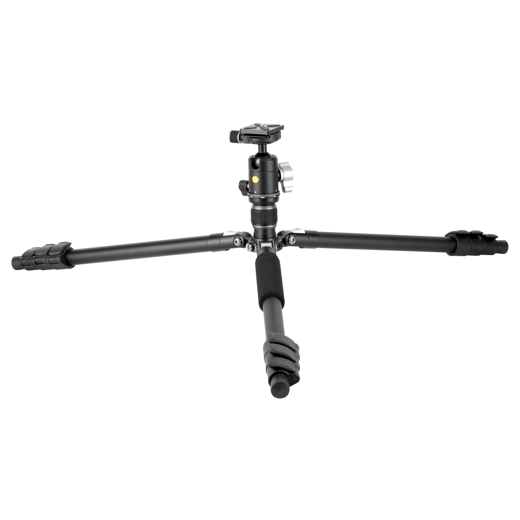 Vesta GO 234AB Lightweight Aluminum Travel Tripod with 360° Ball Head - Compact & Stable for Photography, Hiking, and Outdoor Adventures