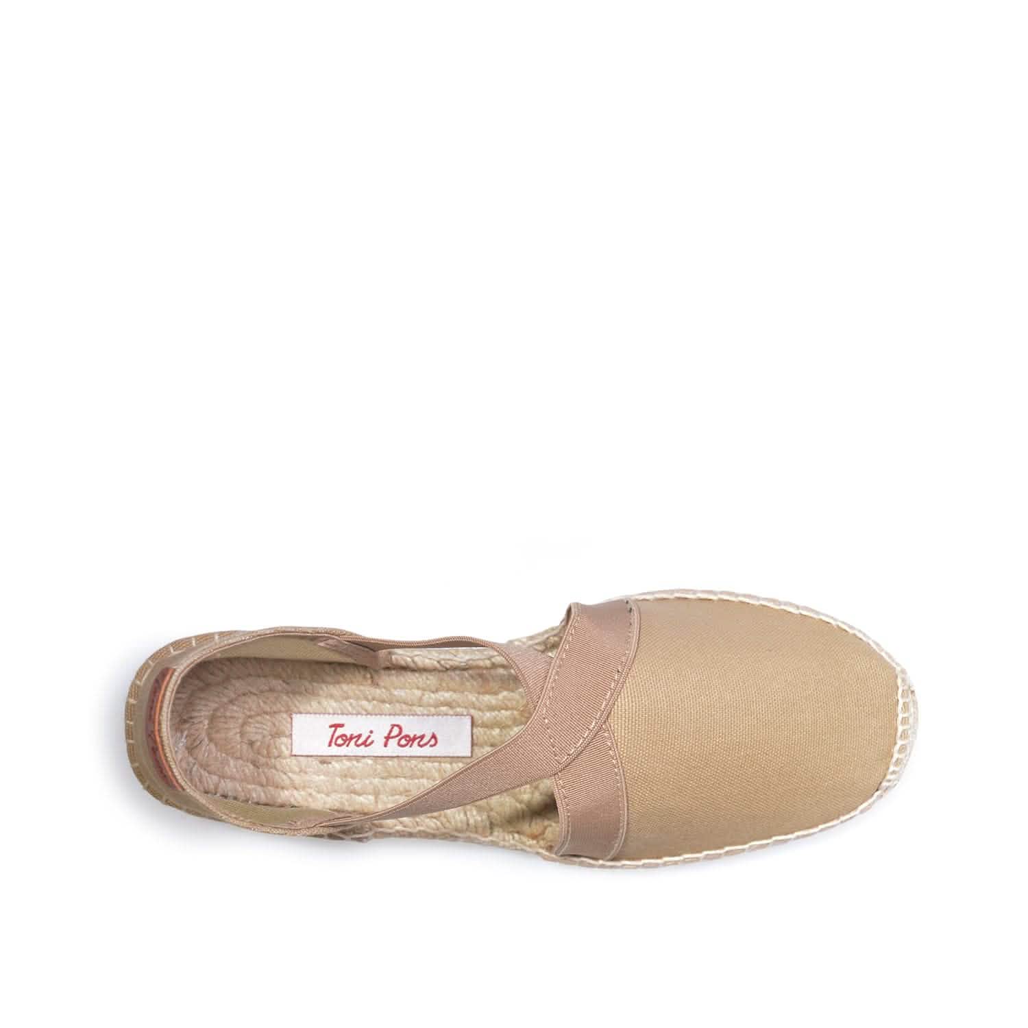 Women's Canvas Espadrille Shoes with Comfortable Jute Sole & Elastic Design - Perfect for Summer, Beach, and Casual Outings