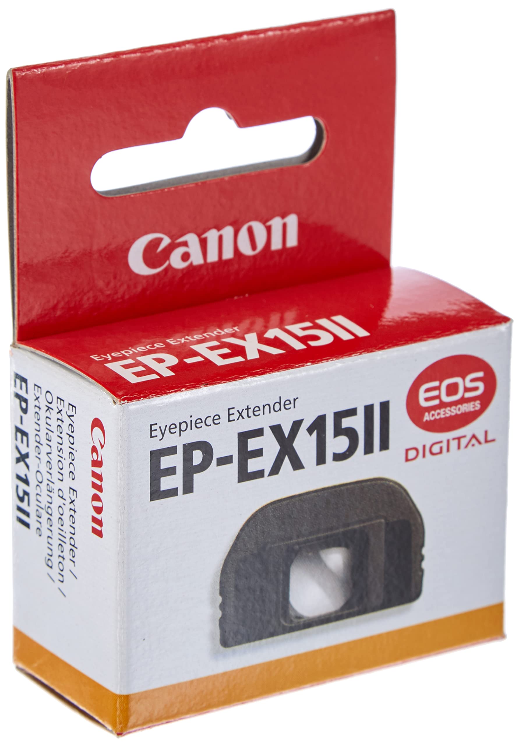 Canon EP-EX 15 II Eyecup Extender for EOS 60D / 5D Mark II / 50D / 550D / 500D / 450D / 1000D - Perfect for Outdoor Photography & Low-Light Shooting