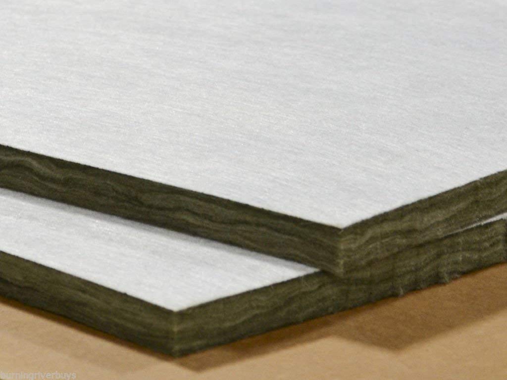 Soundproof Acoustic Ceiling Tiles - White & Light Gray Noise Reducing Panels for Home/Office (3 Sizes) - Perfect for Home Theaters, Recording Studios & Office Sound Control