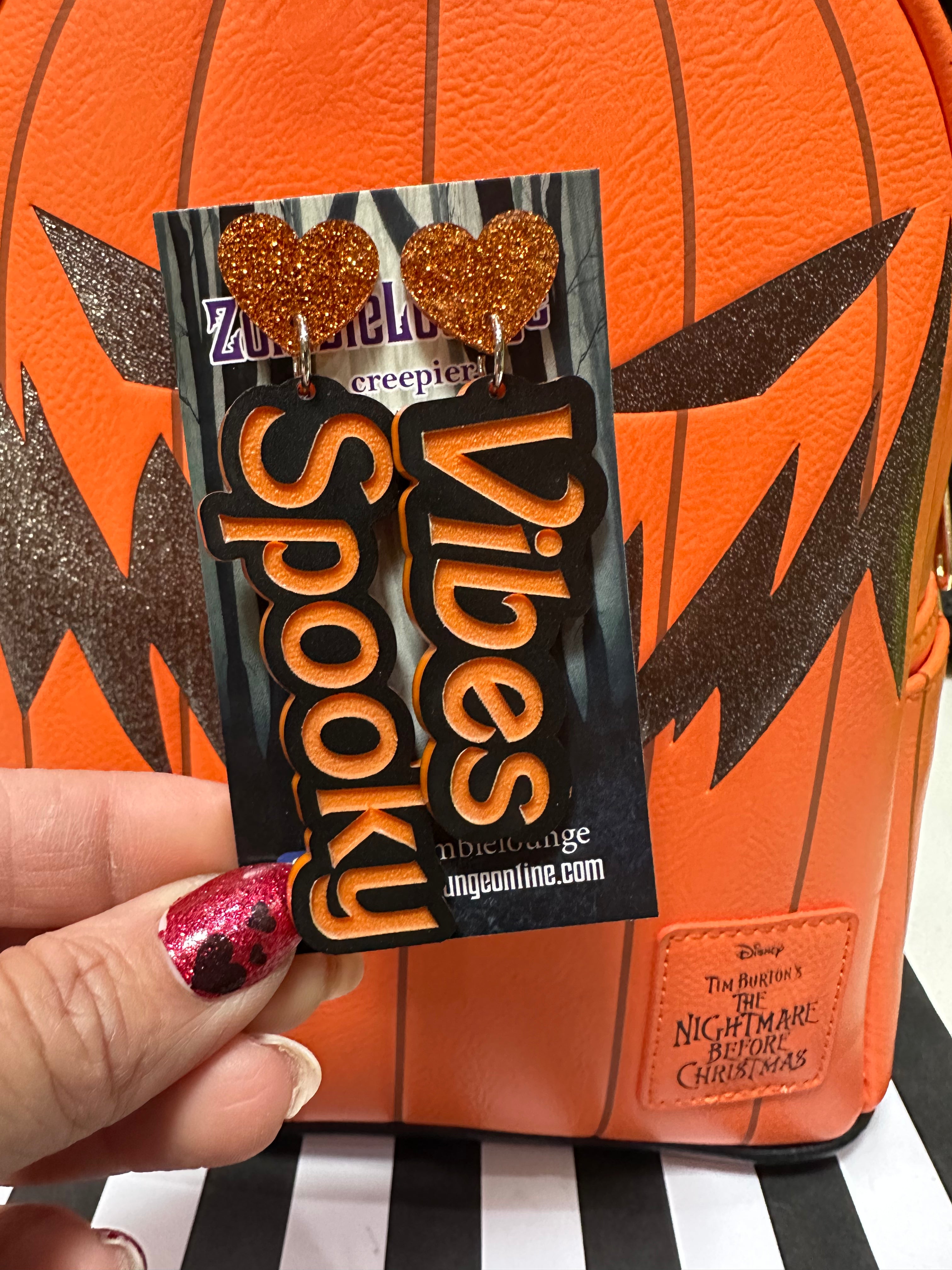 Spooky Halloween Earrings for Women - Gothic Dangle Earrings for Costume Parties & Witchy Outfits