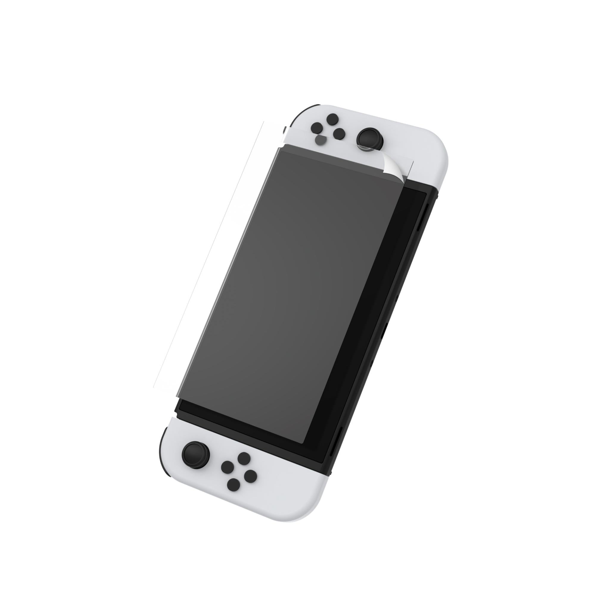3rd Earth Premium 9H Tempered Glass Screen Protector for Nintendo Switch™ OLED - Anti-Scratch, Bubble-Free, HD Clear Protection for Gaming & Travel