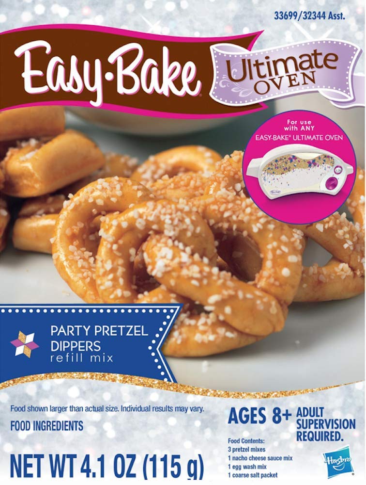 Easy Bake Ultimate Oven Toy Baking Star Series with 3 Extra Refill Packs - Sprinkle Cakes, Red Velvet Cupcakes, Pretzels, Chocolate Chip & Pink Sugar Cookies | Fun Baking Kit for Kids, Birthday Gifts & Family Bonding Activities