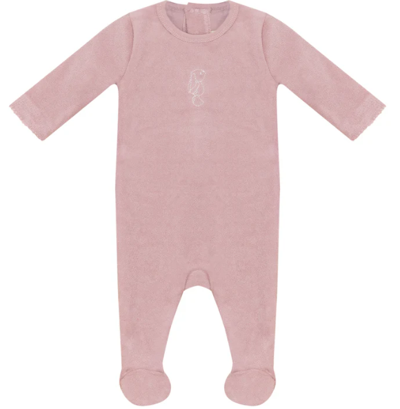 BUBANI Terry Bunny Stretchie Baby Romper - Soft & Stretchy Cotton Jumpsuit for Infants 3-12 Months | Cute & Comfortable Outfit for Playtime, Daycare & Photo Shoots