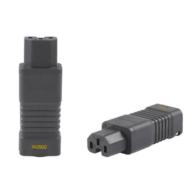 Furutech FI C15 (G) High Performance Slim IEC Power Connector - Perfect for Home Theater, Audio Systems & Professional Equipment