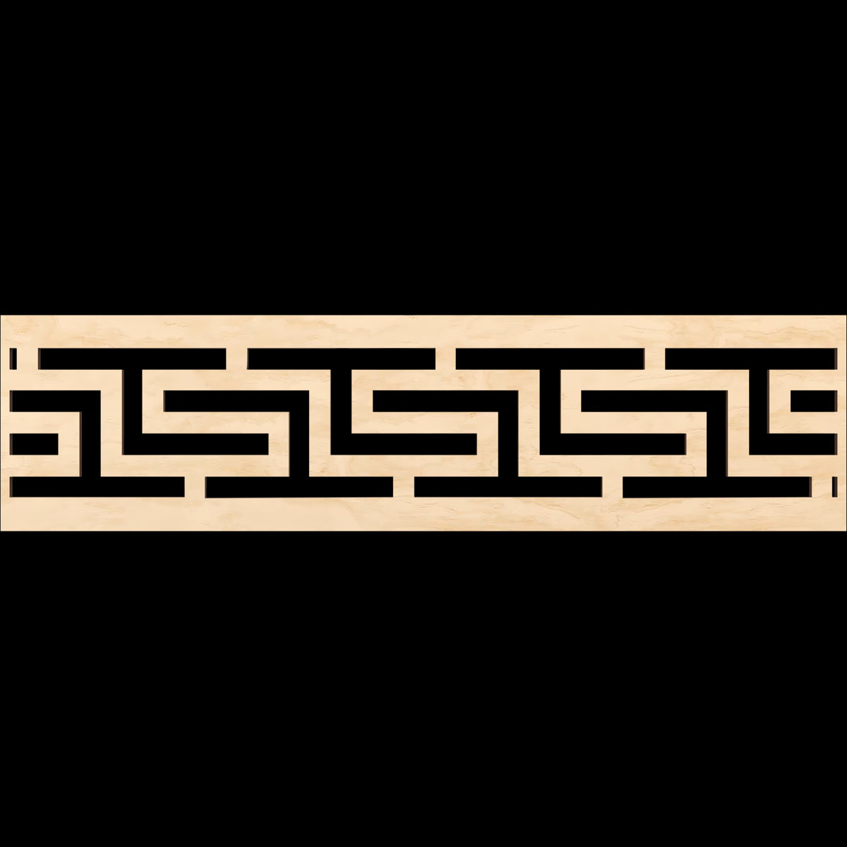 Tulum Fretwork Moulding - Decorative Wood Trim for Home & Furniture DIY Projects - Perfect for Wall Paneling, Cabinets, and Interior Design Accents