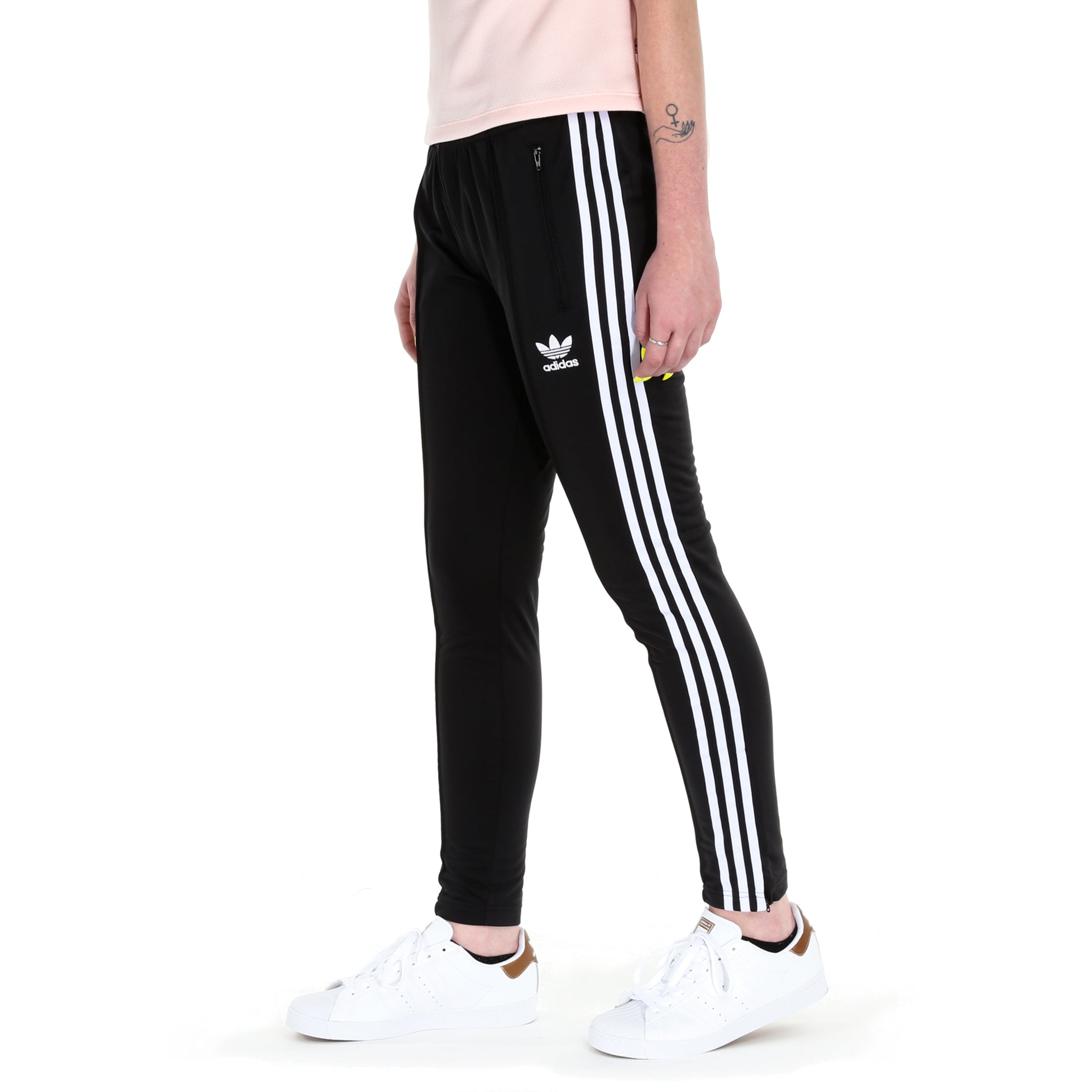Adidas Superstar Track Pants for Men & Women - Black Athletic Joggers for Running, Gym & Casual Wear