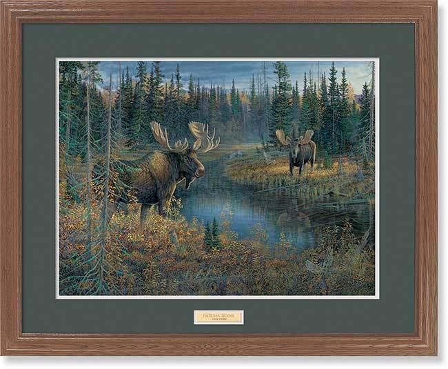 Da Bulls—Moose GNA Premium Print Wall Art | High Quality Canvas Painting for Home & Office Decor | Perfect for Living Room, Bedroom, or Gift