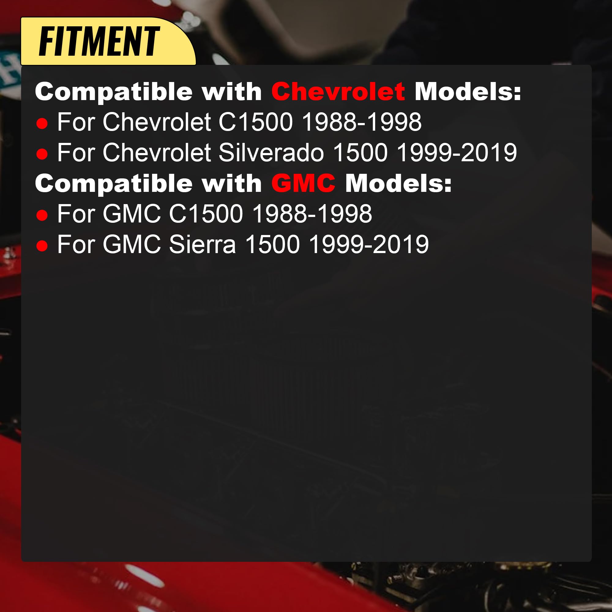 Chevy Silverado U-Bolts 2.5