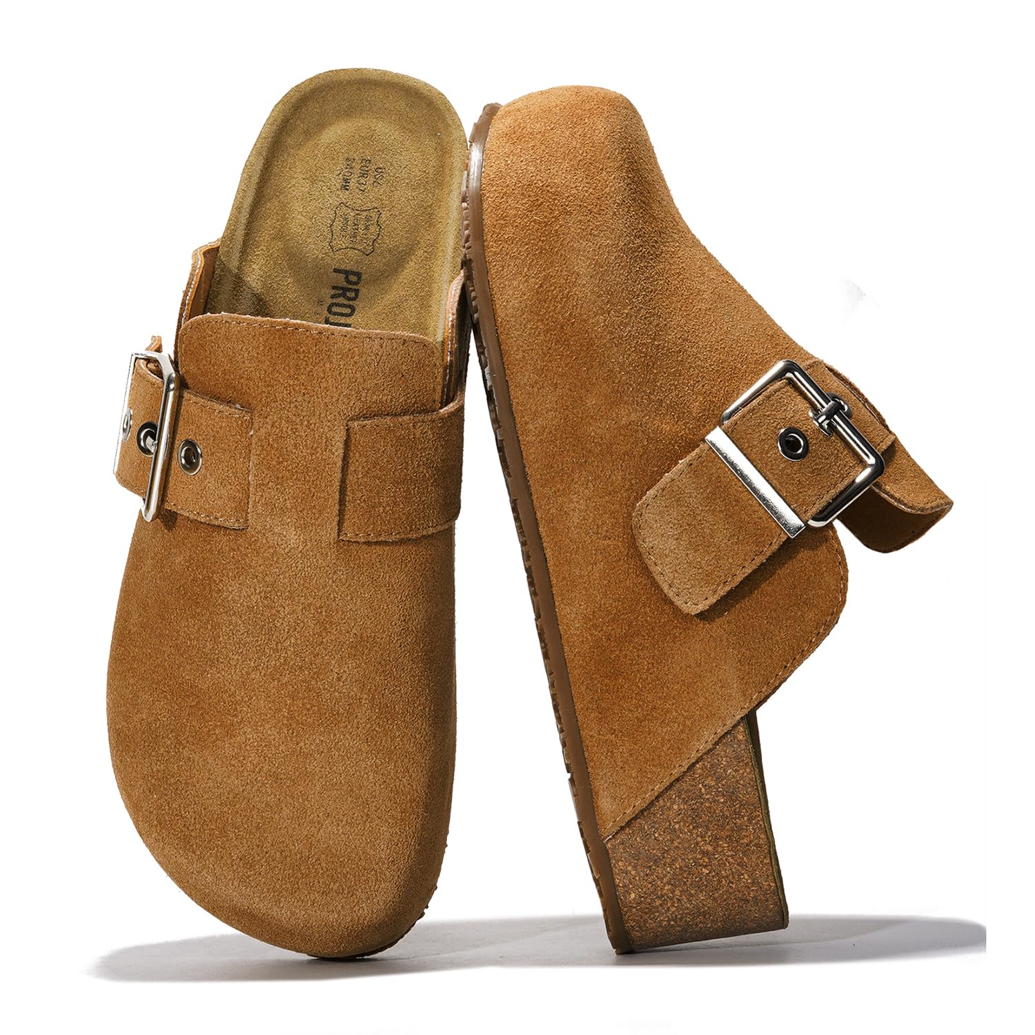 Project Cloud Clogs for Women - Comfortable Memory Foam Mules & Slip-On Clogs with Wedge Heel - Casual Boston & Platform Clogs for Everyday Wear - Women's House Shoes & Outdoor Footwear 2025 (Rhona) - Perfect for Home, Office, and Light Walking