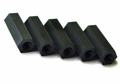 12mm M3 Nylon Standoffs & Spacers - 10 Pack - Hexagonal Spacer for Electronics, PCB, Motherboard & DIY Projects - Durable Plastic Mounting Hardware for Computers, 3D Printers & Robotics